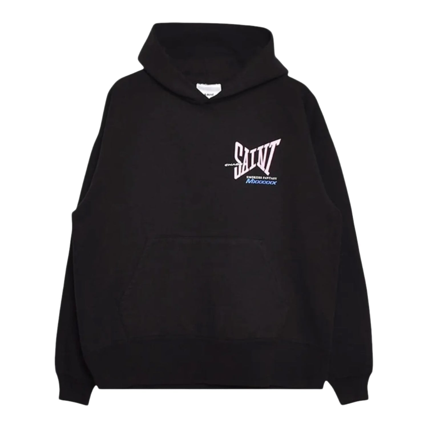 Saint Michael Ribbon Saint Hoodie Black