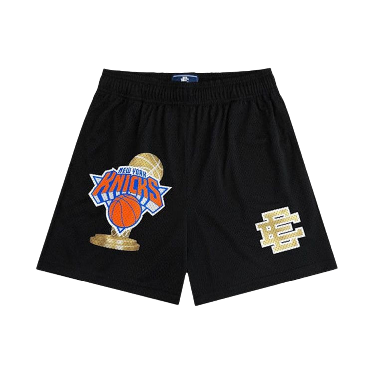 Eric Emanuel x New York Knicks Champ Shorts 'Black/Gold'