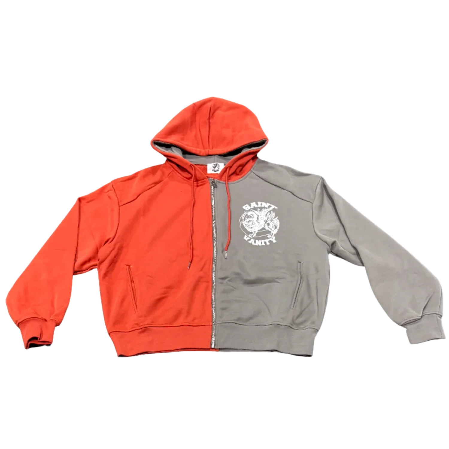Saint Vanity What The Saint Jacket Grey Orange