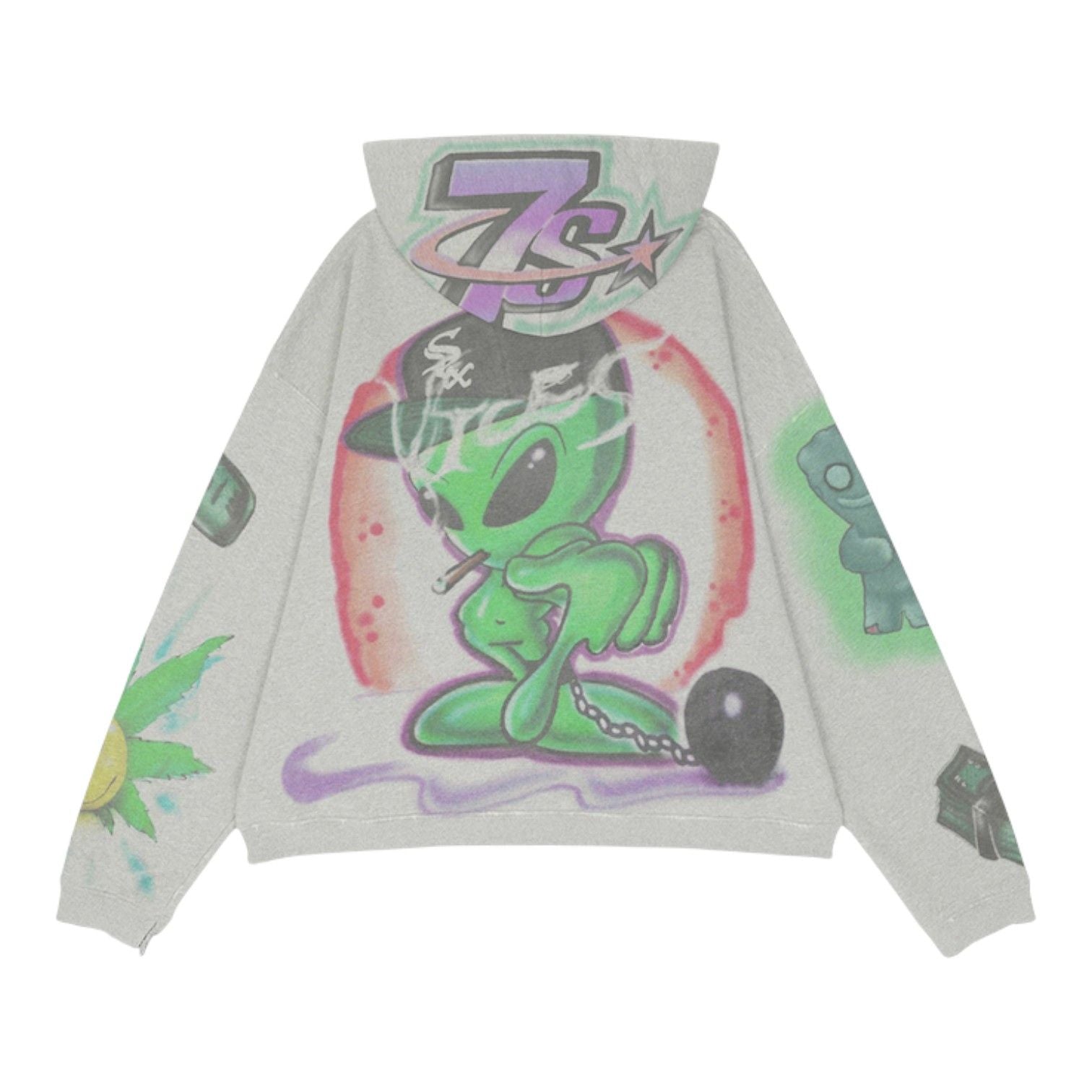 Triple Sevens Vices Hoodie Grey