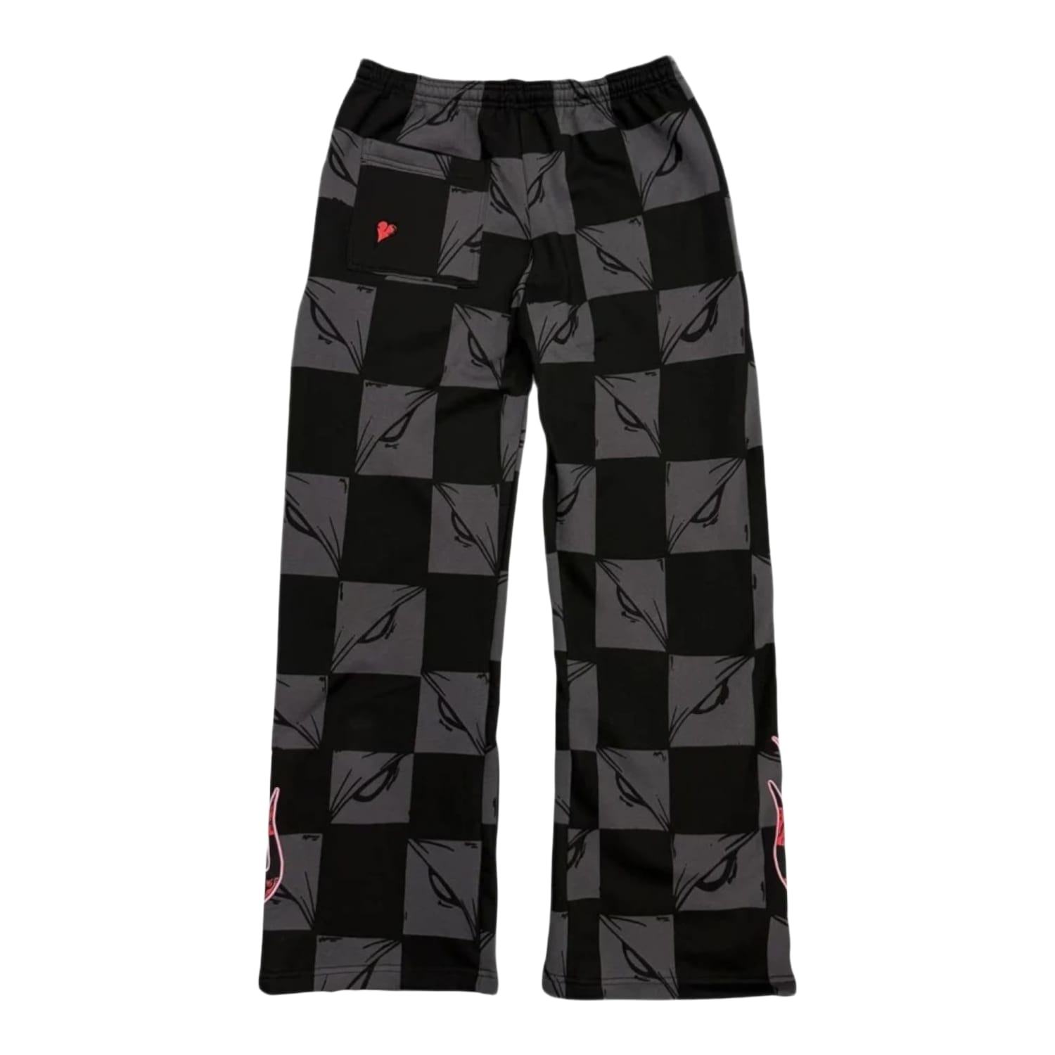 Matty Boy Anti Promo 99 Eyes ATL Flame Sweatpants Black Multi