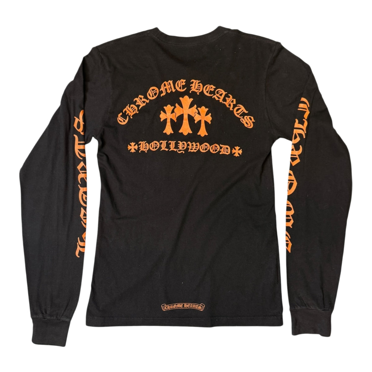 Chrome Hearts King Taco L/S T-Shirt Orange/Black