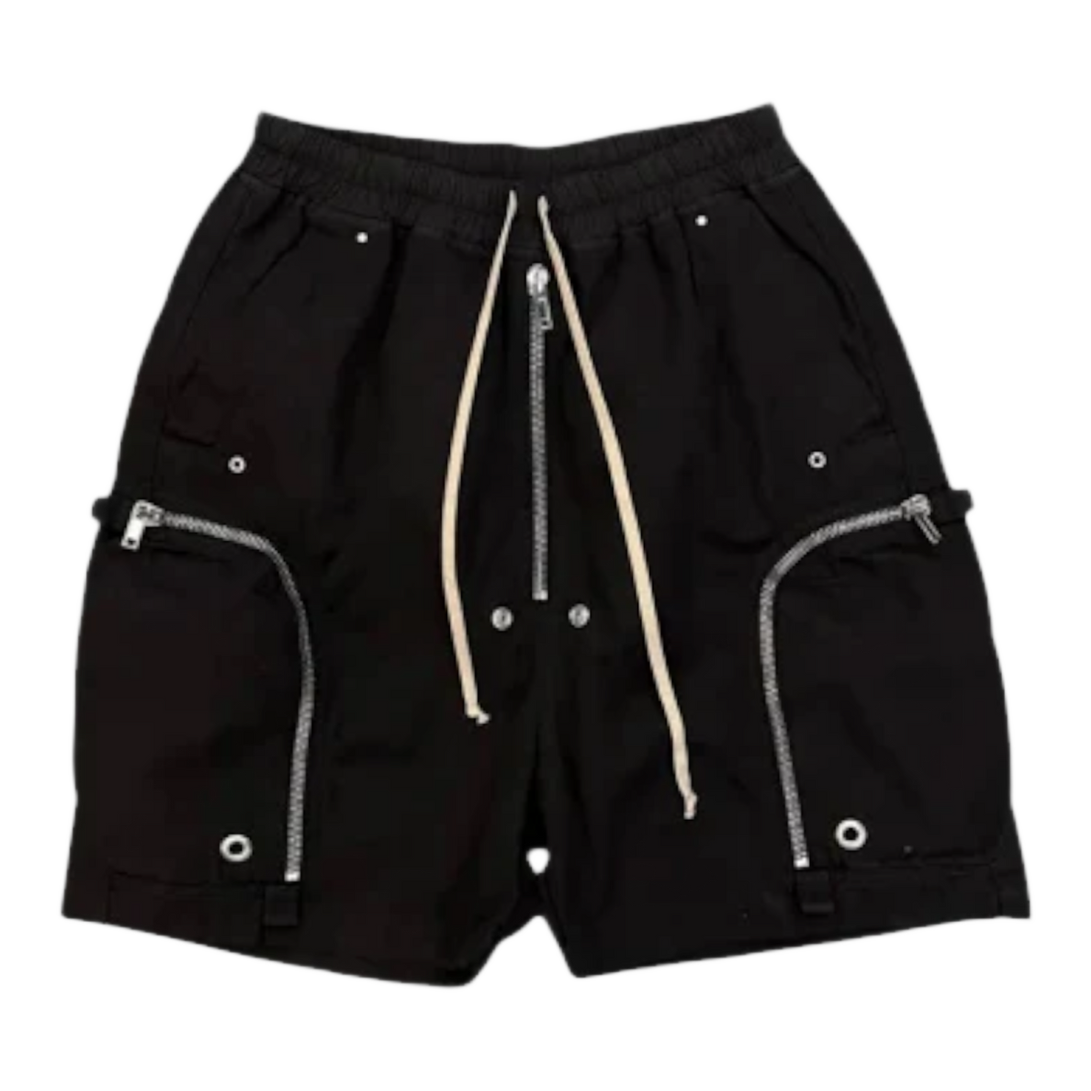 Rick Owens Bauhaus Bela Cargo Shorts Black