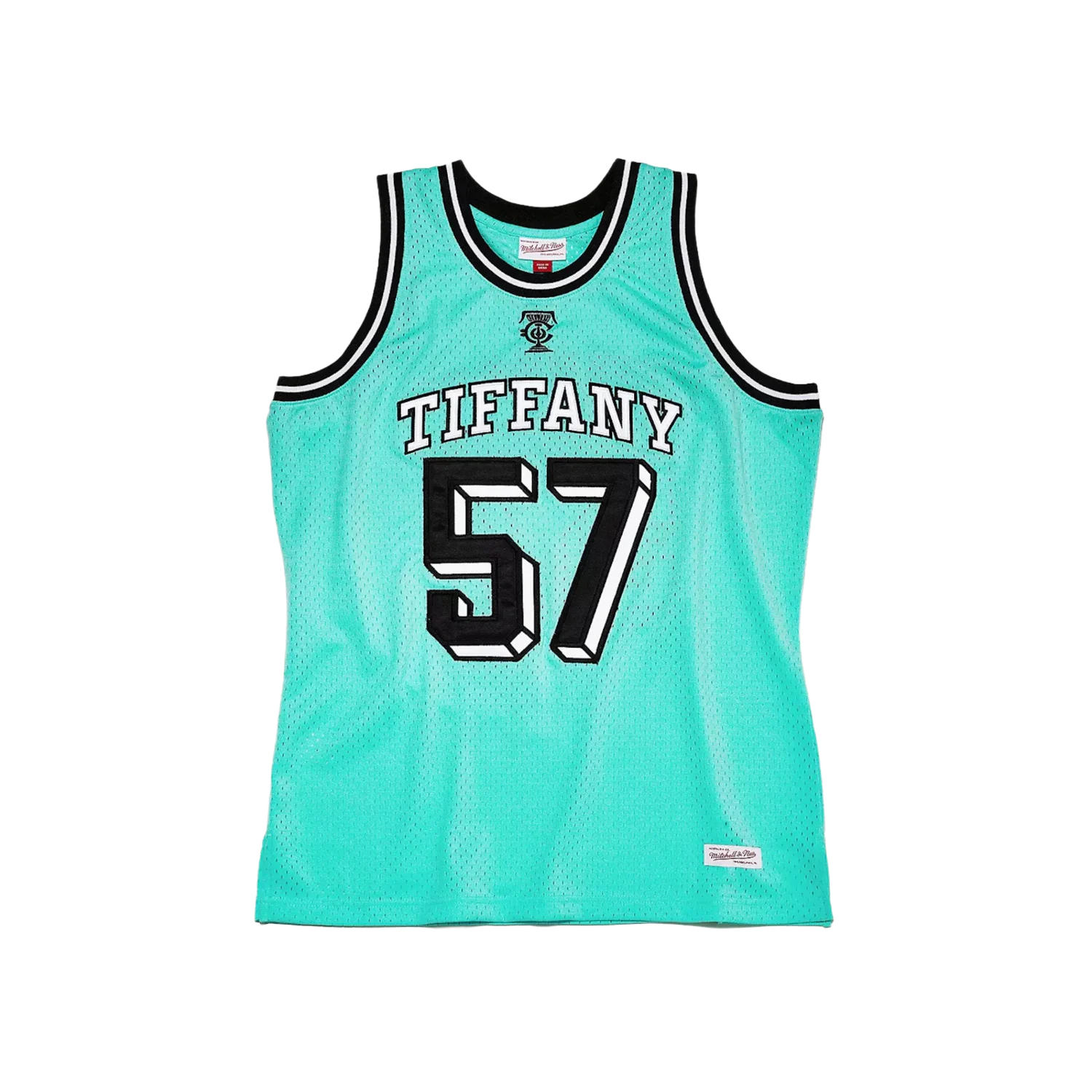 Tiffany & Co. x NBA x Mitchell & Ness Basketball Jersey Tiffany Blue/Black