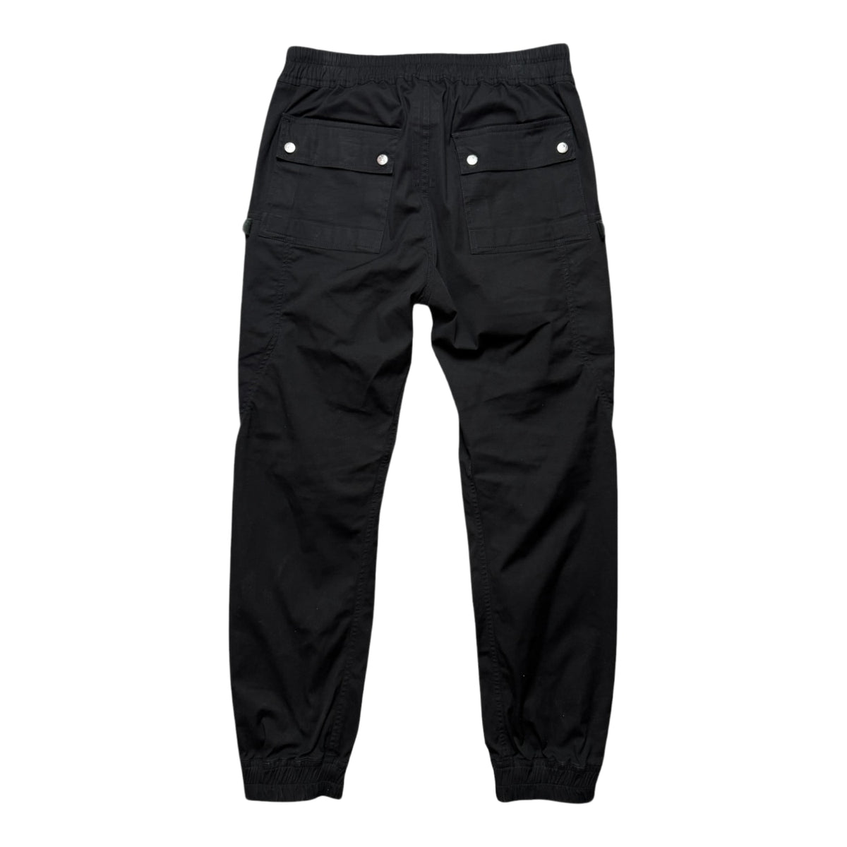 Rick Owens Bauhaus Cargo Jogger Pants Black