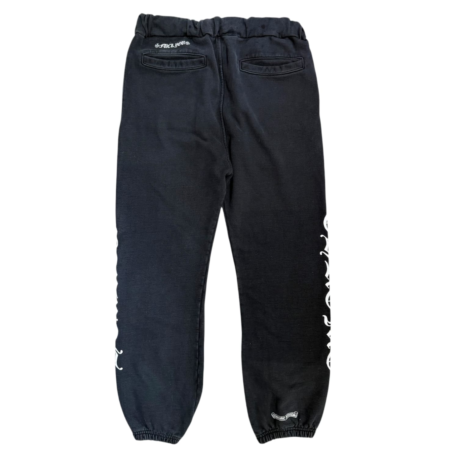 Chrome Hearts Horse Shoe Logo Sweatpants Black