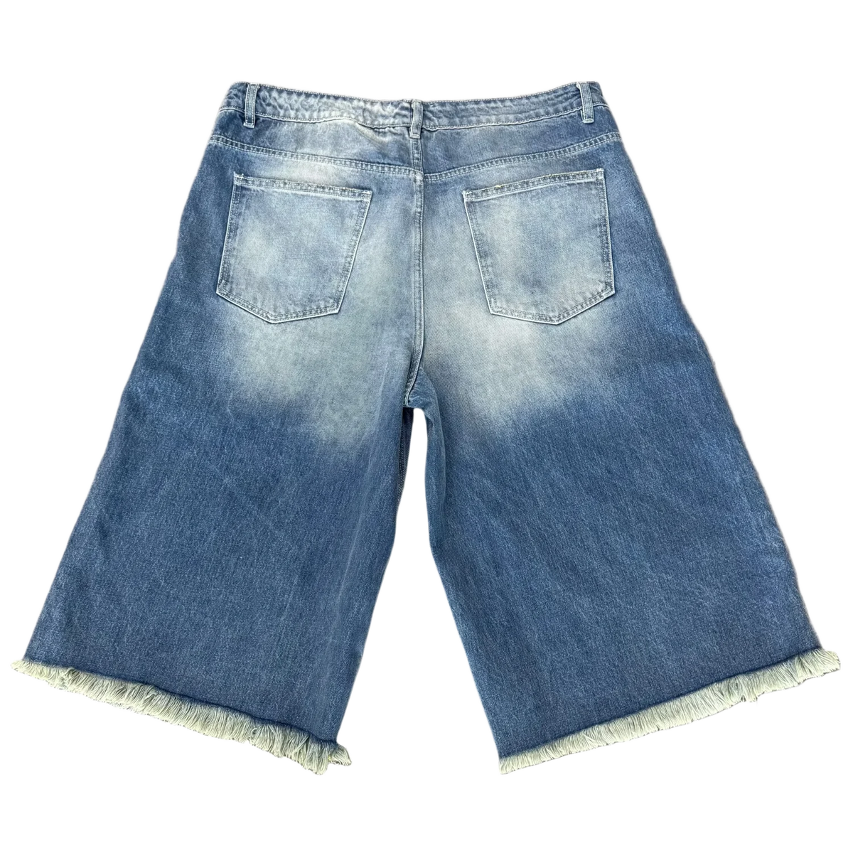 Happy Memories Don't Die HMDD Chopper Denim Shorts Blue