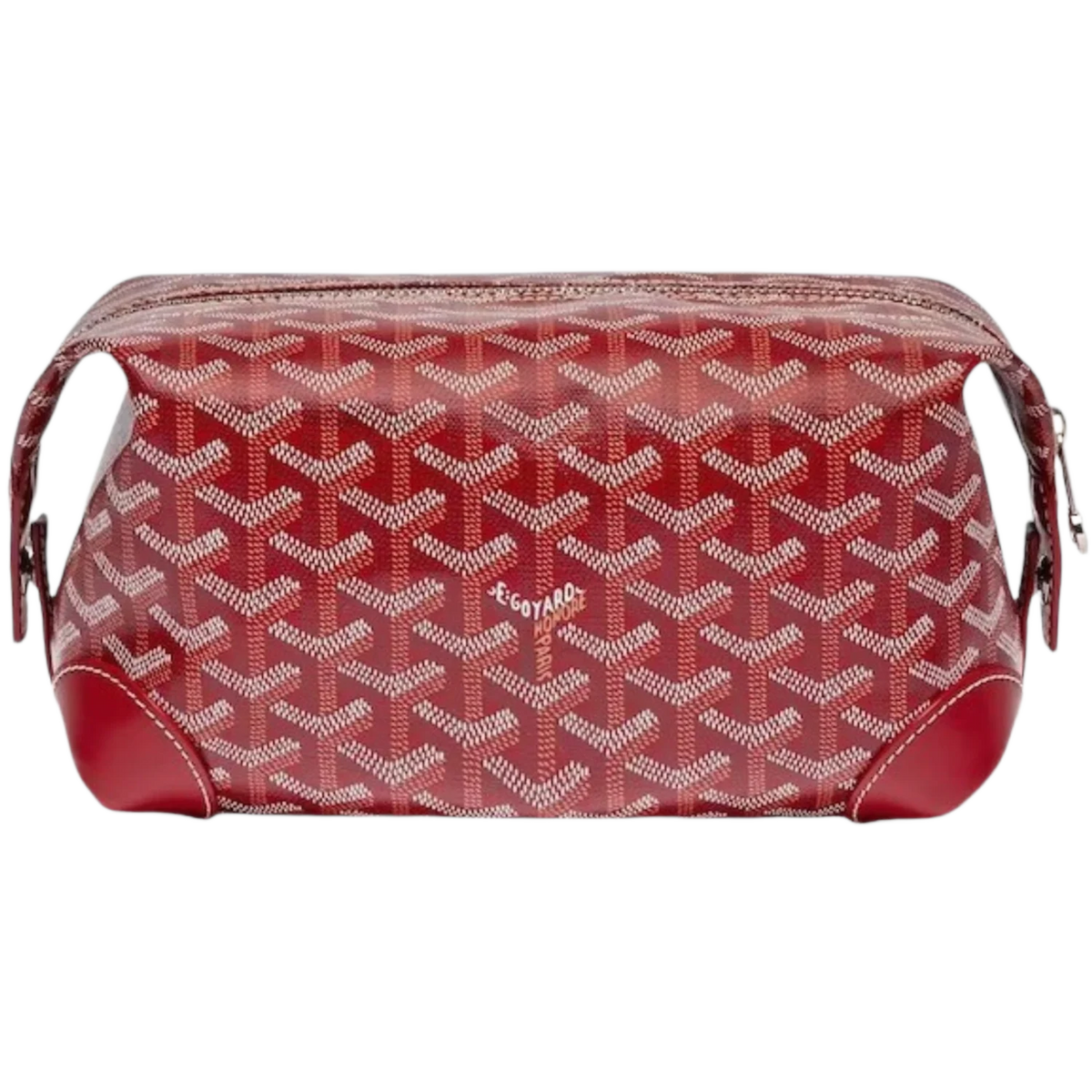 Goyard Boeing 25 Toiletry Bag Red