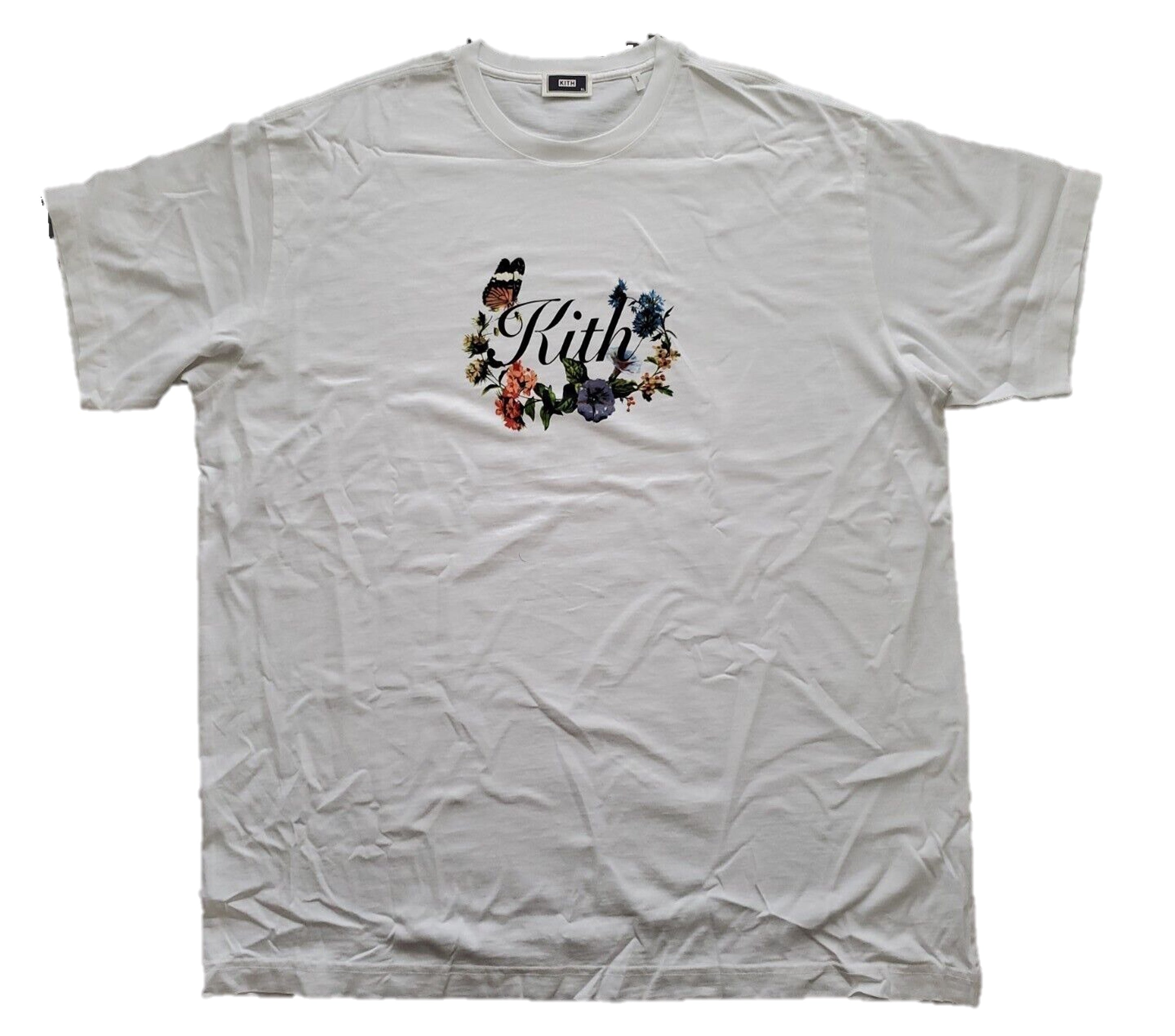 kith floral selif SS Tee Turtledove S - Tシャツ/カットソー(半袖/袖 ...