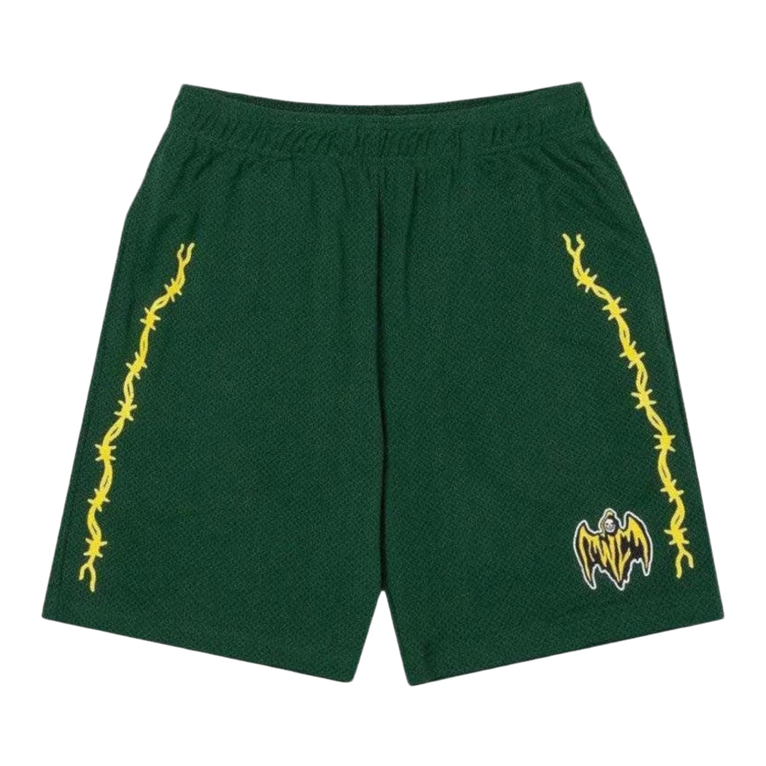 Warren Lotas Bat Reaper Mesh Shorts Green