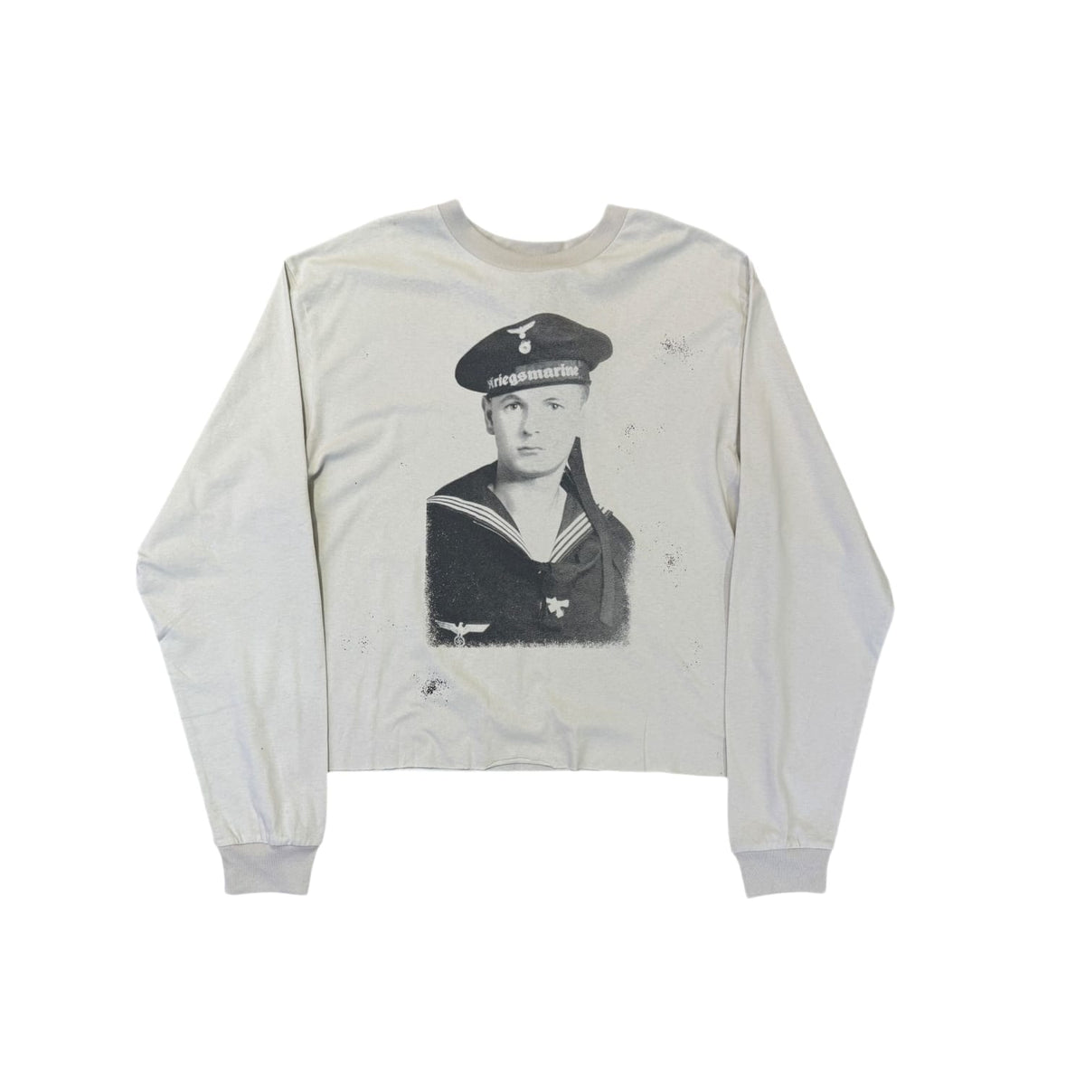 Richill Melancholy Naval Training LS T-Shirt White