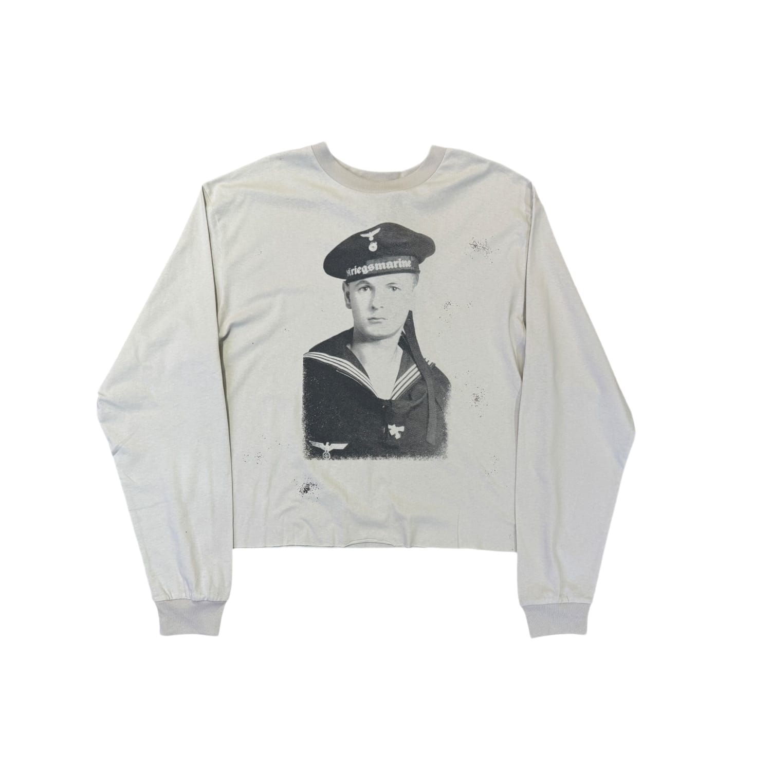 Richill Melancholy Naval Training LS T-Shirt White