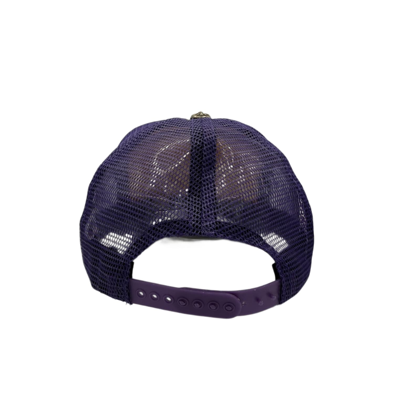Chrome Hearts CH Hollywood Trucker Hat Purple/White/Pink