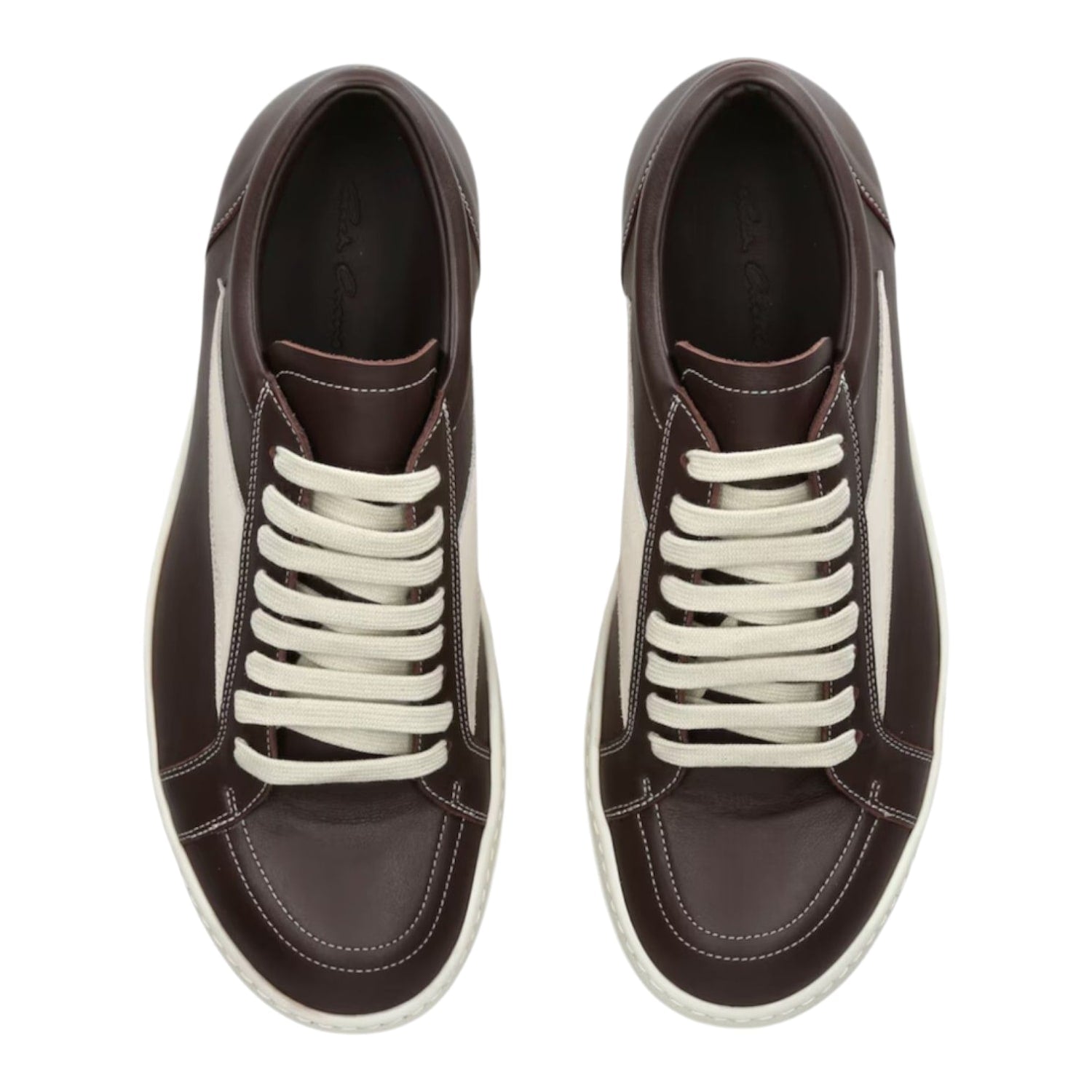 Rick Owens Vintage Low Sneaker Macassar Milk