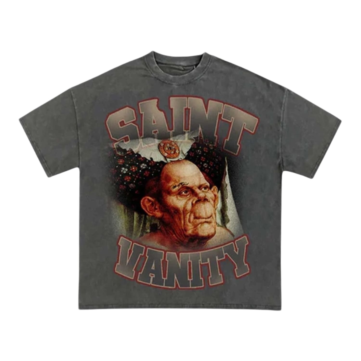 Saint Vanity HOQ T-Shirt Grey