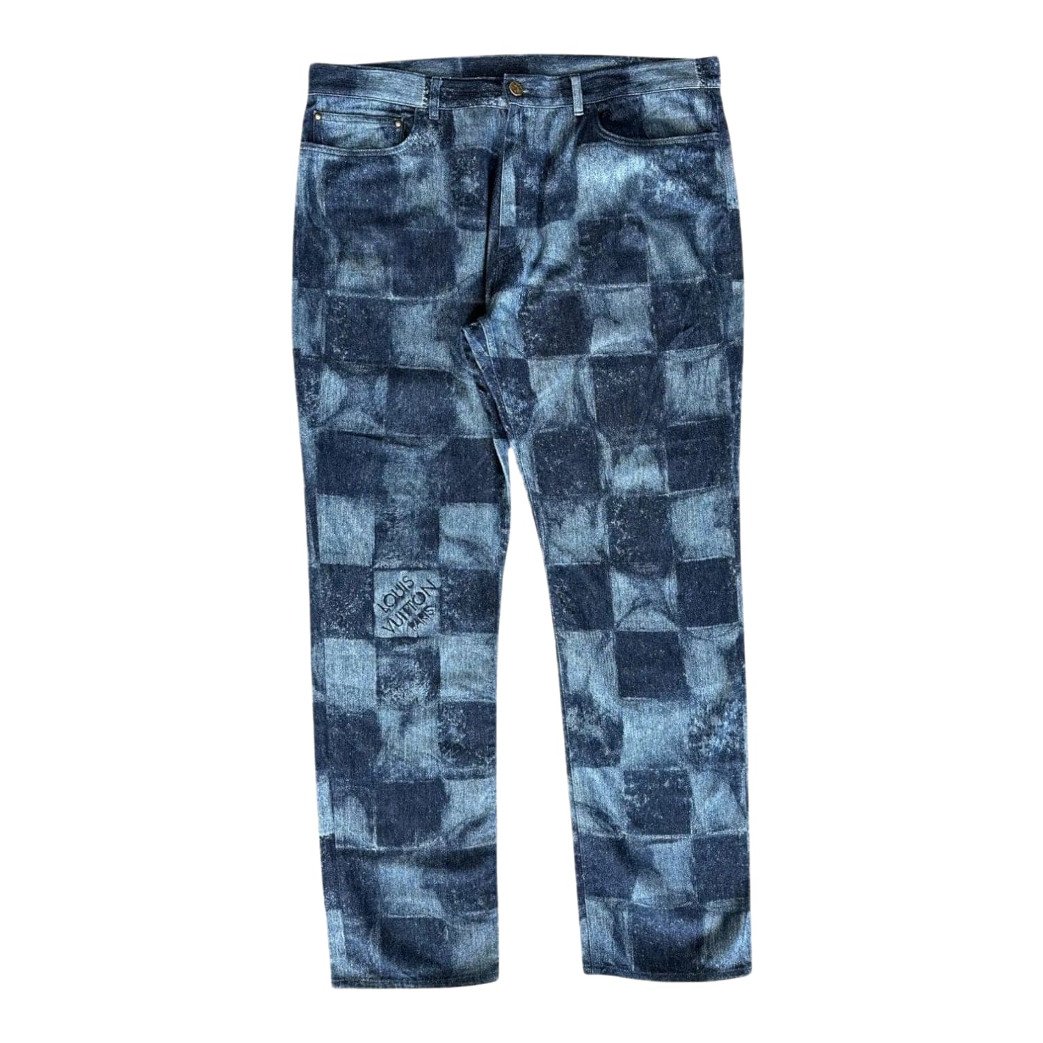 Louis Vuitton Blue Salt Damier Jeans