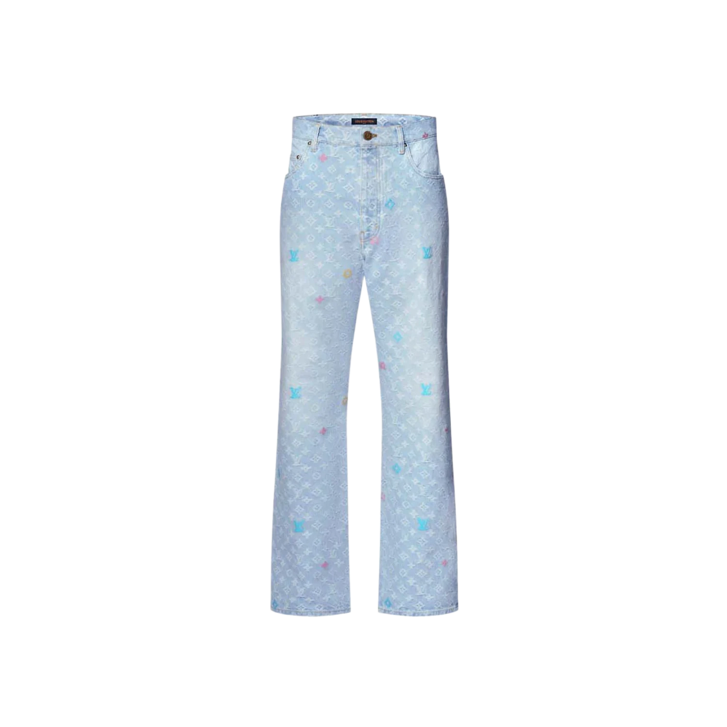 Louis Vuitton by Tyler, the Creator Monogram Denim Pants Washed Indigo