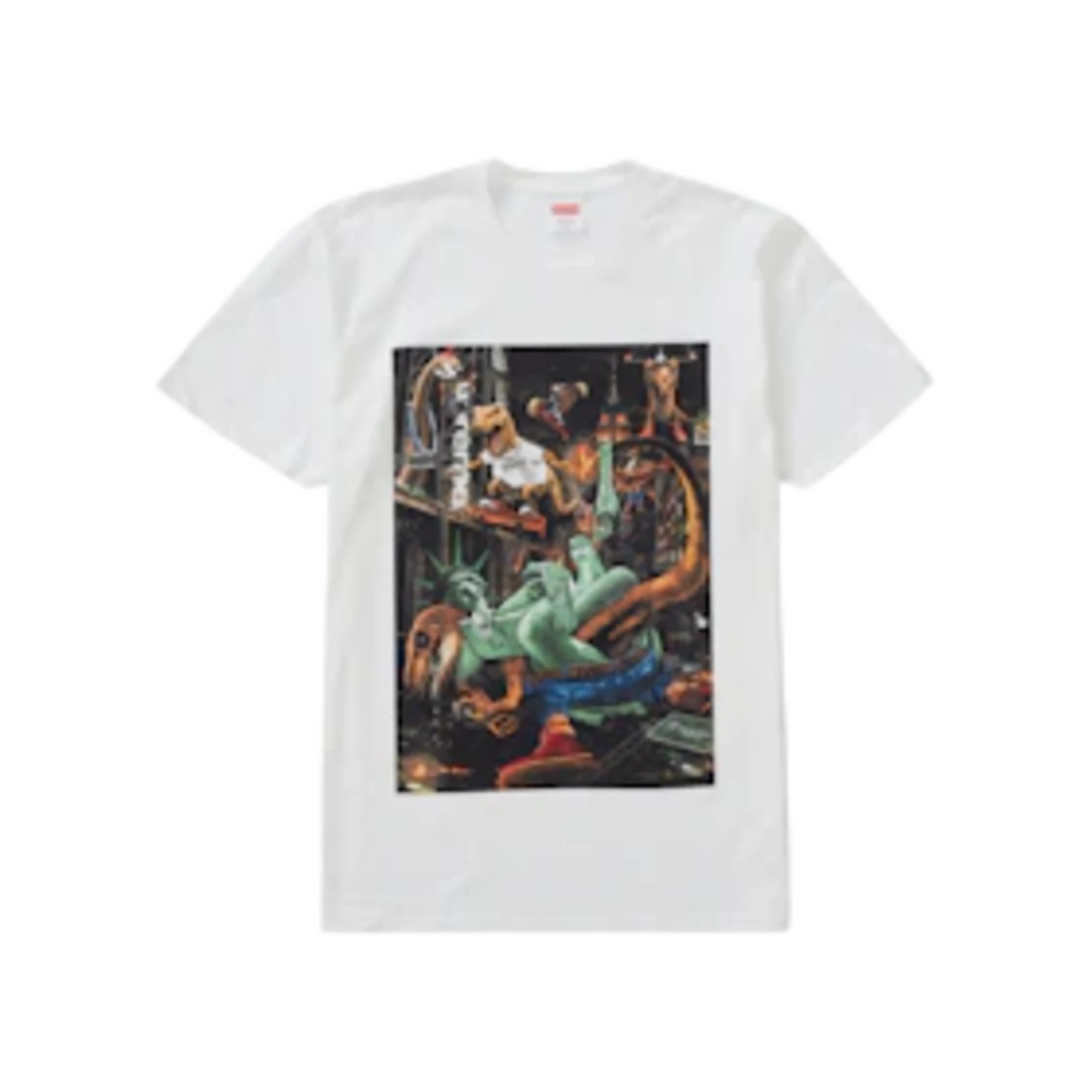 Supreme T-Rex Tee White