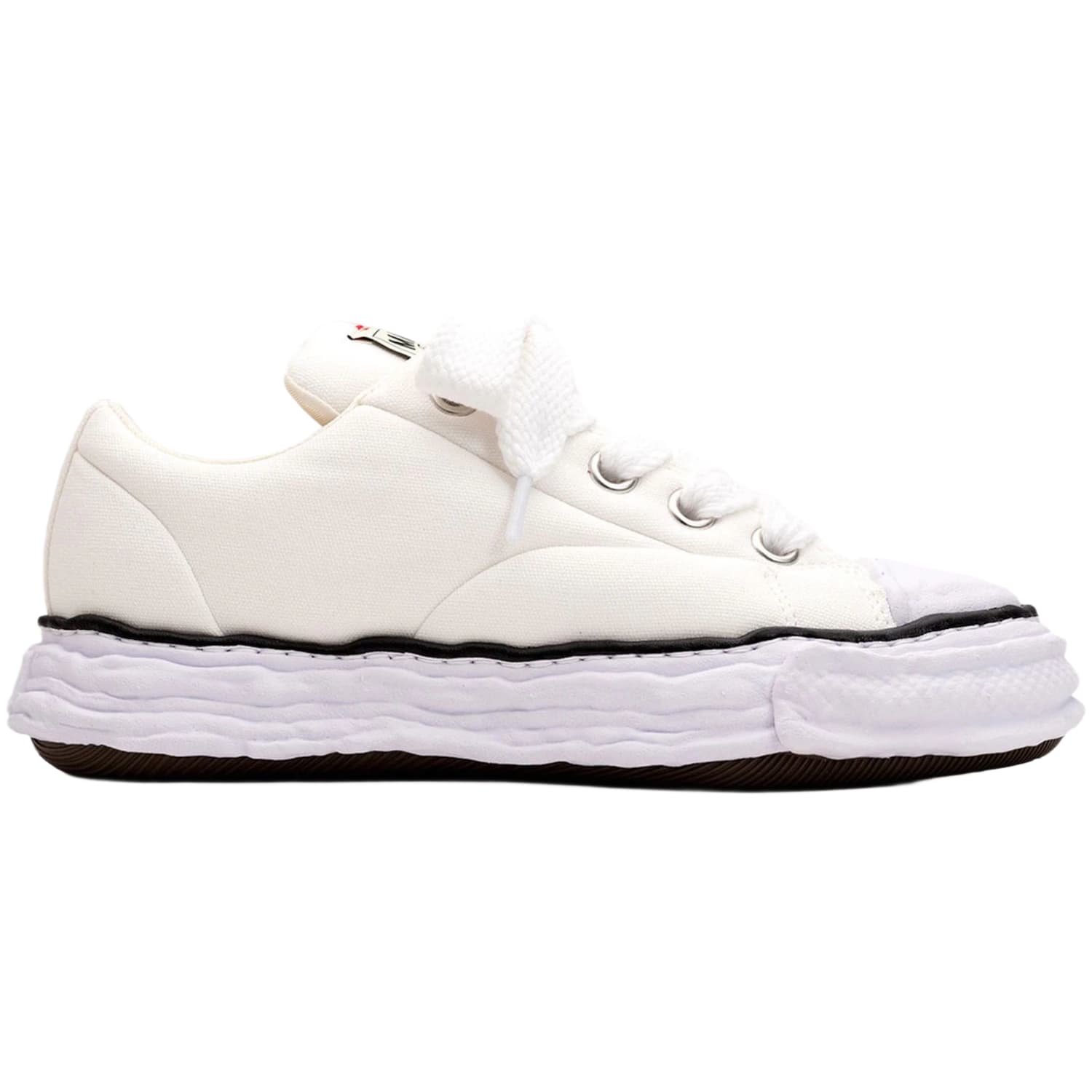 Maison Mihara Yasuhiro Peterson 23 OG Sole Padded Canvas Low White
