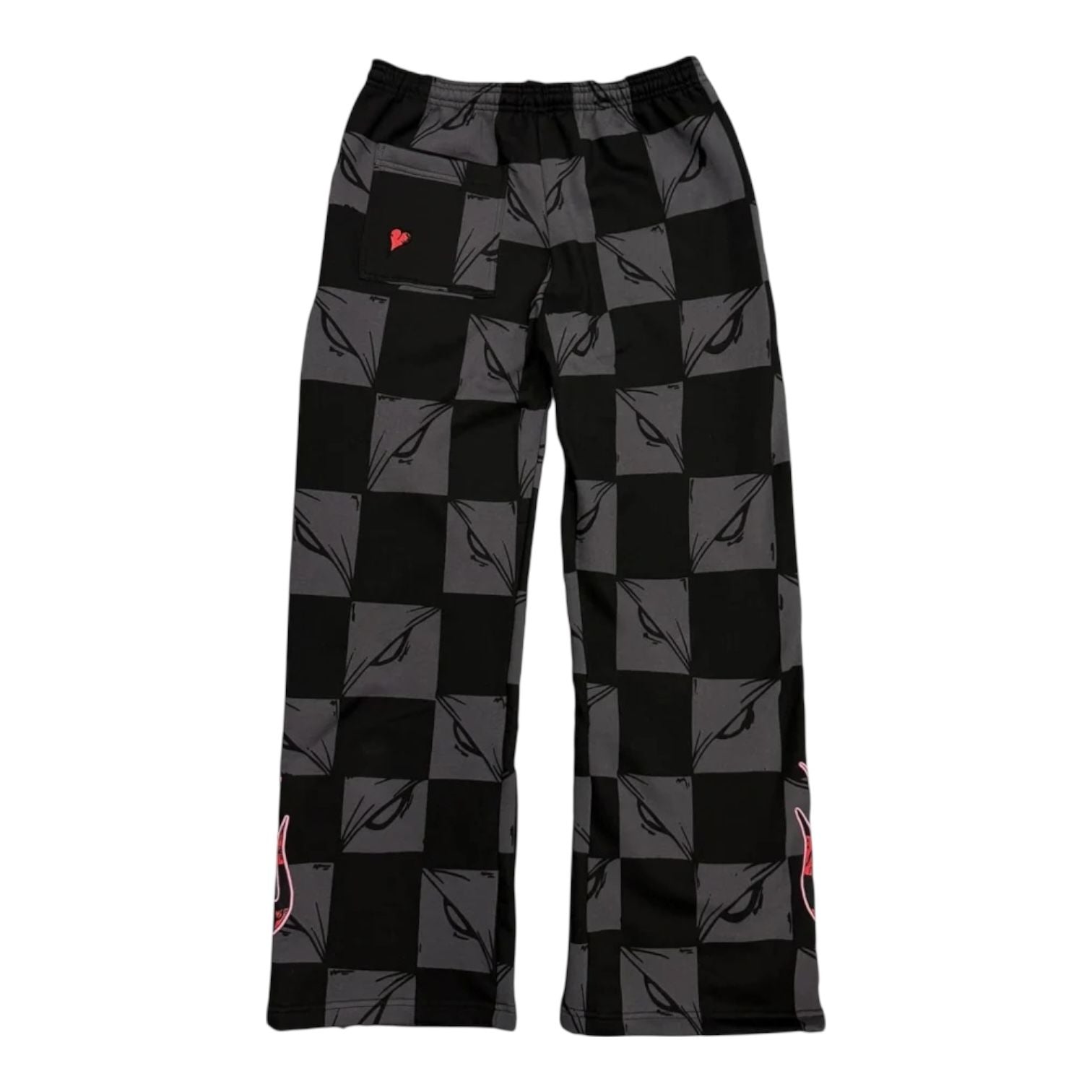 Matty Boy Anti Promo 99 Eyes ATL Flame Sweatpants Black Multi