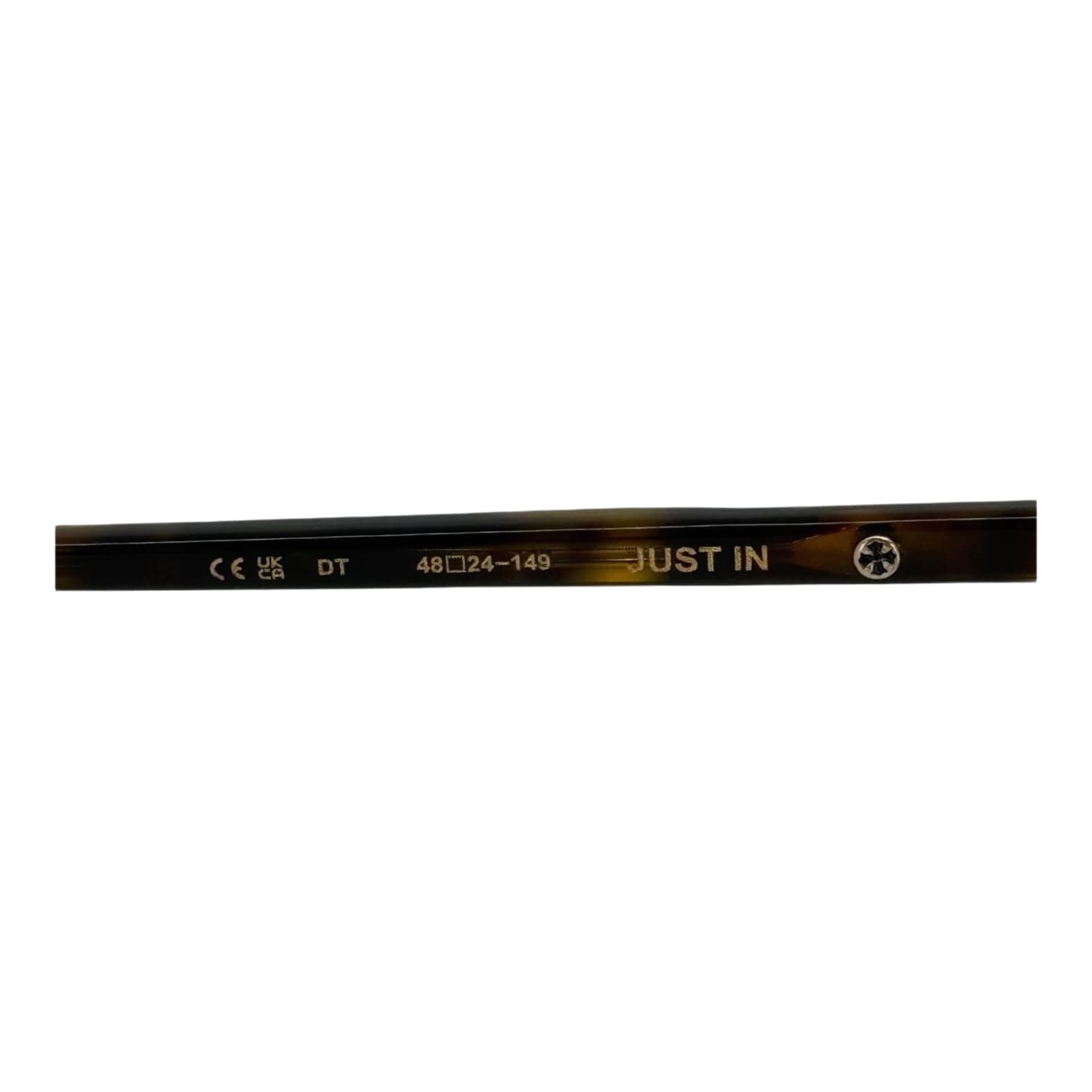 Chrome Hearts Just In Brown/18k Gold Plated Glasses