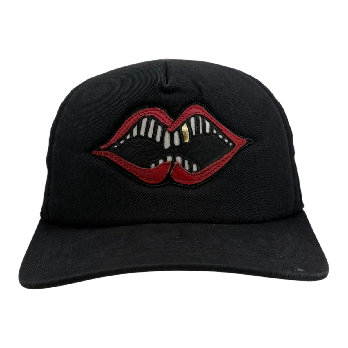 Chrome Hearts Matty Boy Chomper Hat Black Red
