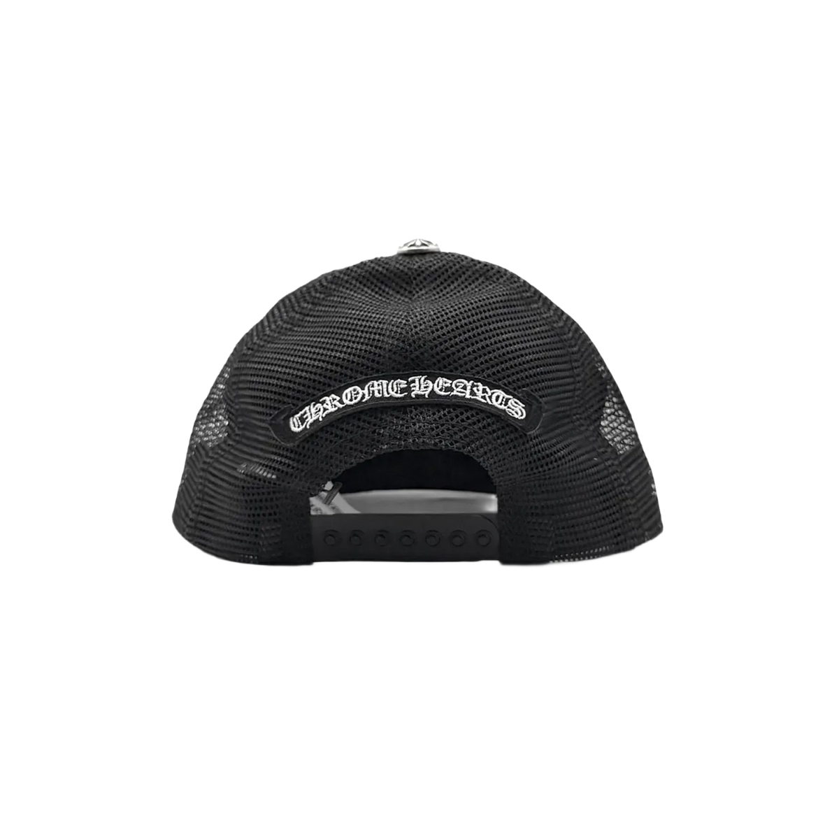 Chrome Hearts Pink Triple Cross Patch Trucker Cap