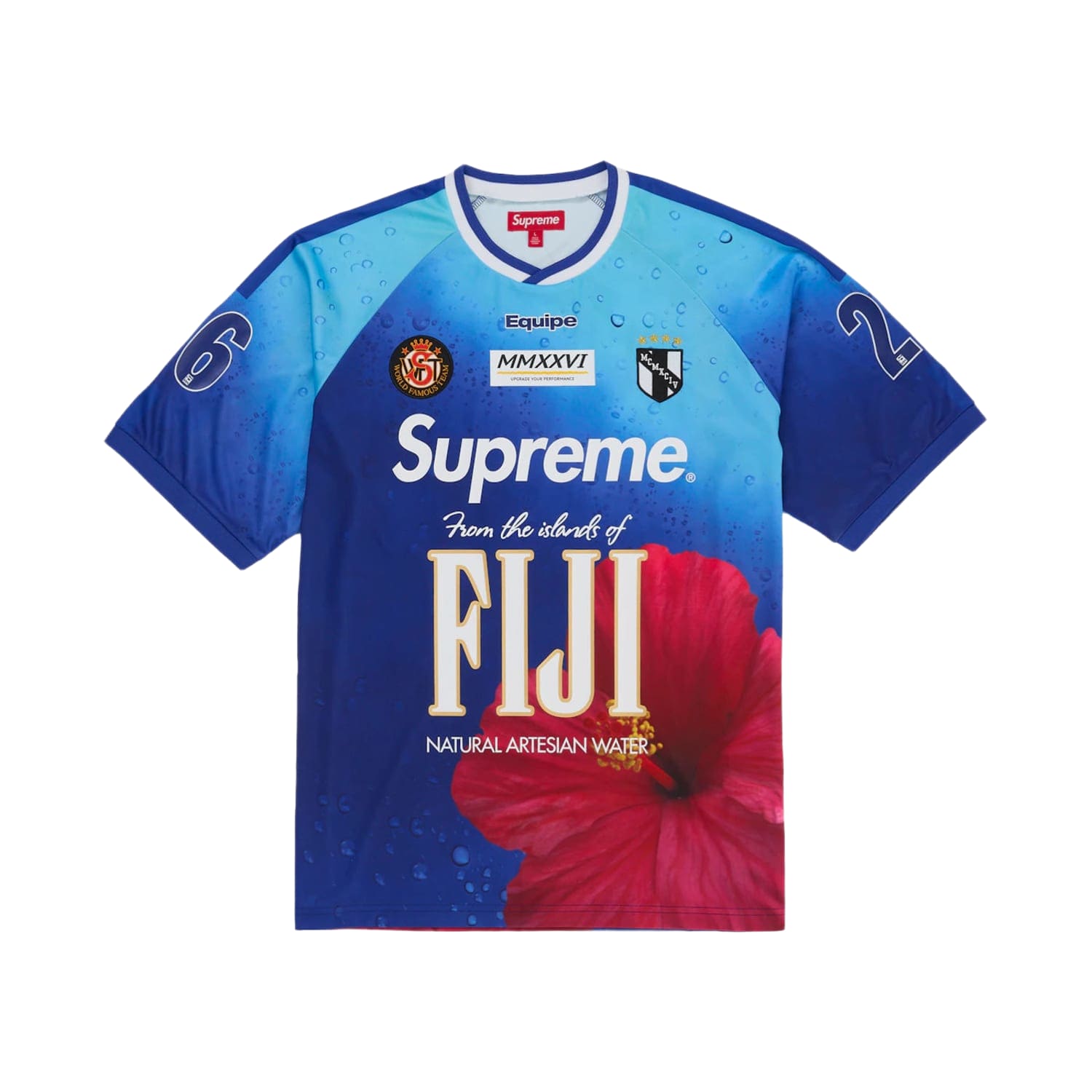 Supreme Fiji Soccer Jersey Multicolor