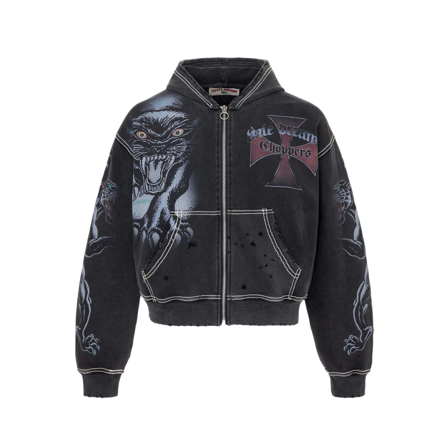 Vale Forever Hardy Boyz Zip Up Hoodie