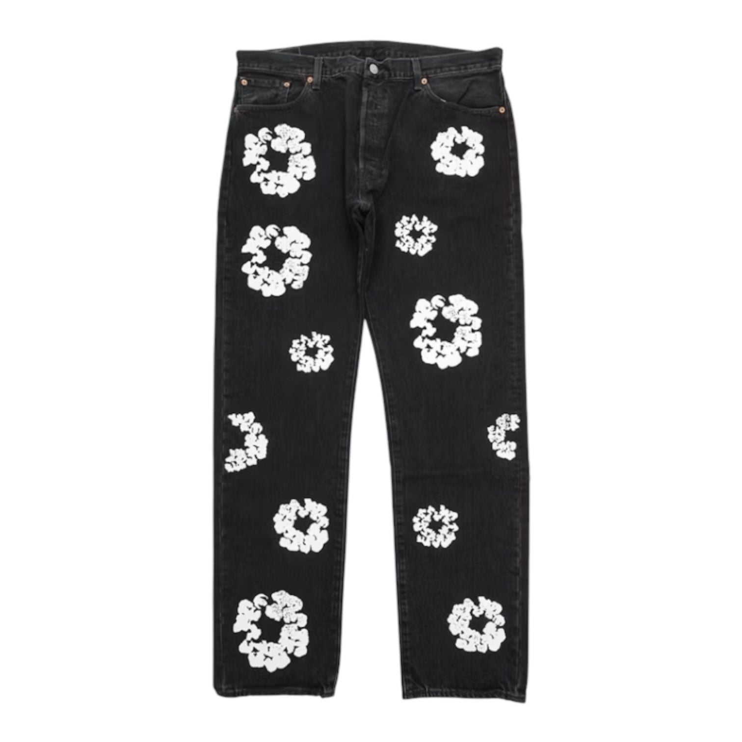 Denim Tears x Levi's Cotton Wreath Jean Black