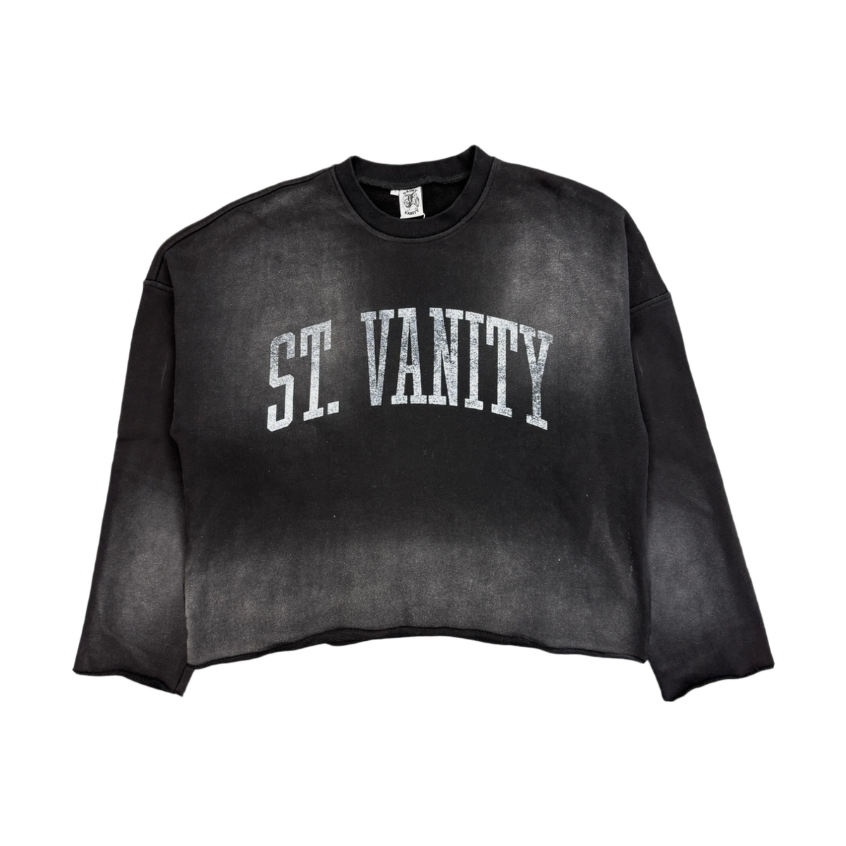 Saint Vanity Black Ash Crewneck