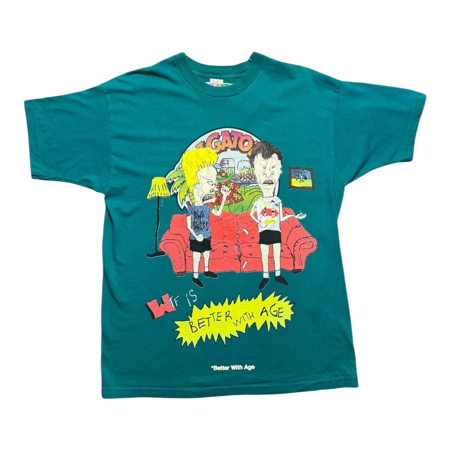 Better With Age Dumb T-Shirt Teal
