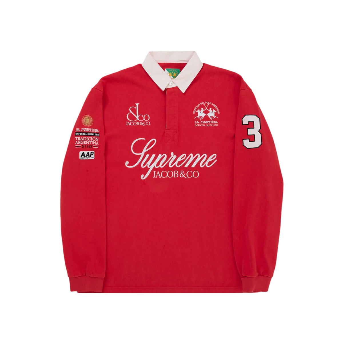 Supreme La Martina Rugby Red