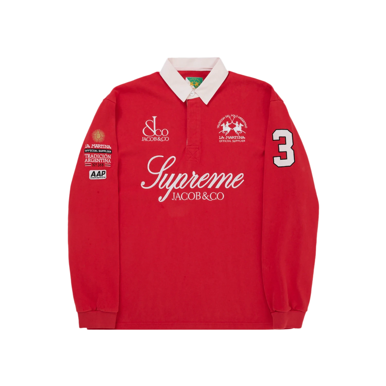 Supreme La Martina Rugby Red