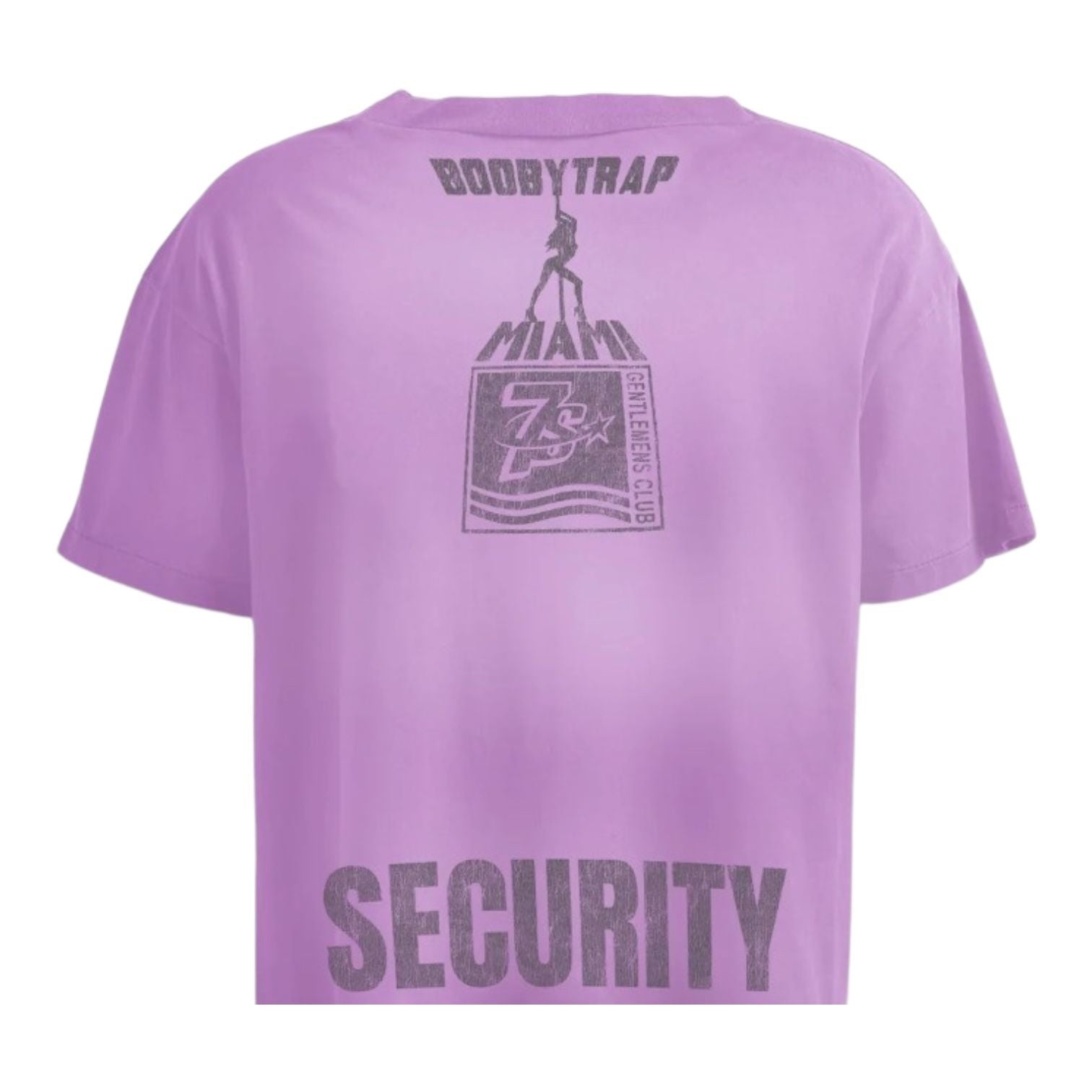 Triple Sevens x Booby Trap Security T-Shirt Purple