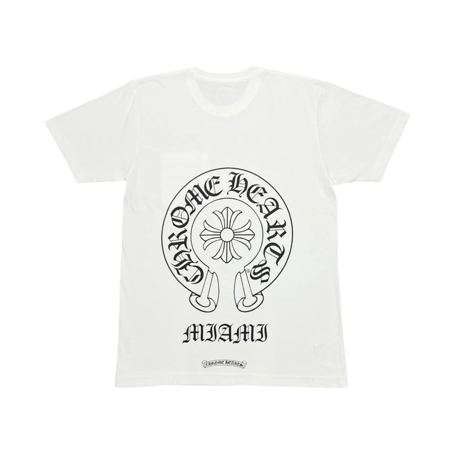 Chrome Hearts Miami Exclusive Horseshoe T-shirt White