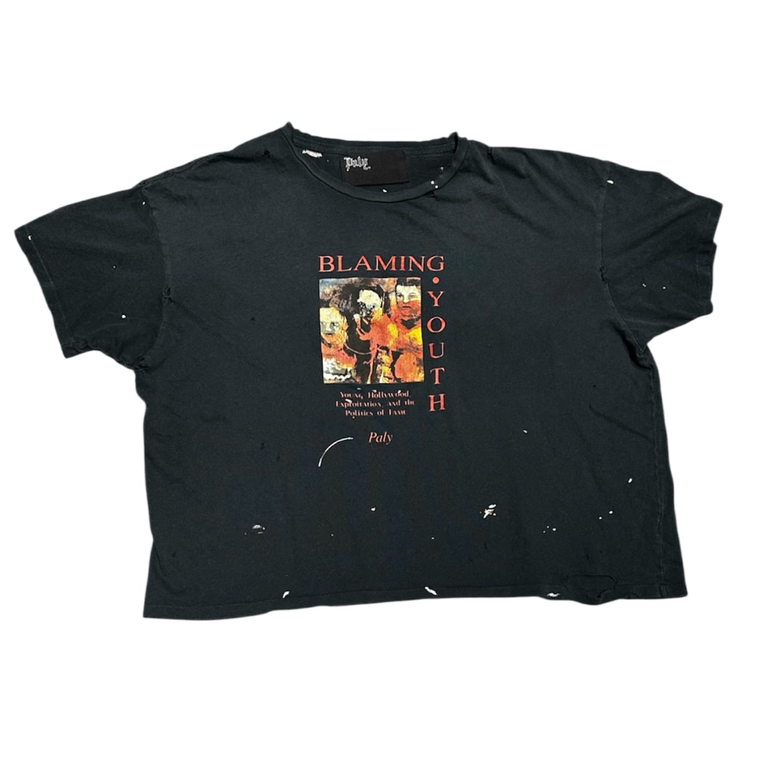 Paly Hollywood Blaming Youth T-Shirt Black
