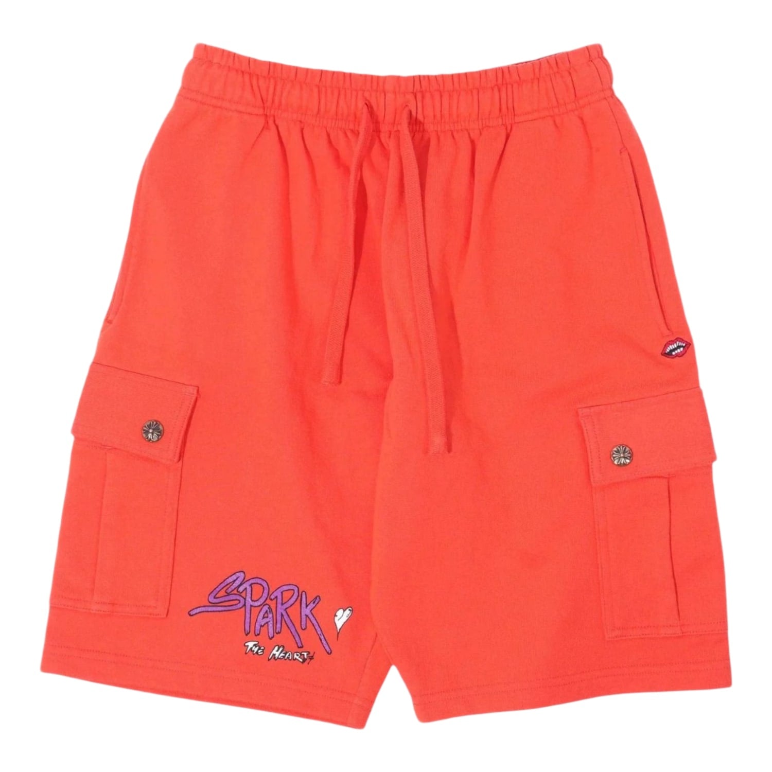 Chrome Hearts Matty Boy Cargo Sweat Shorts Orange