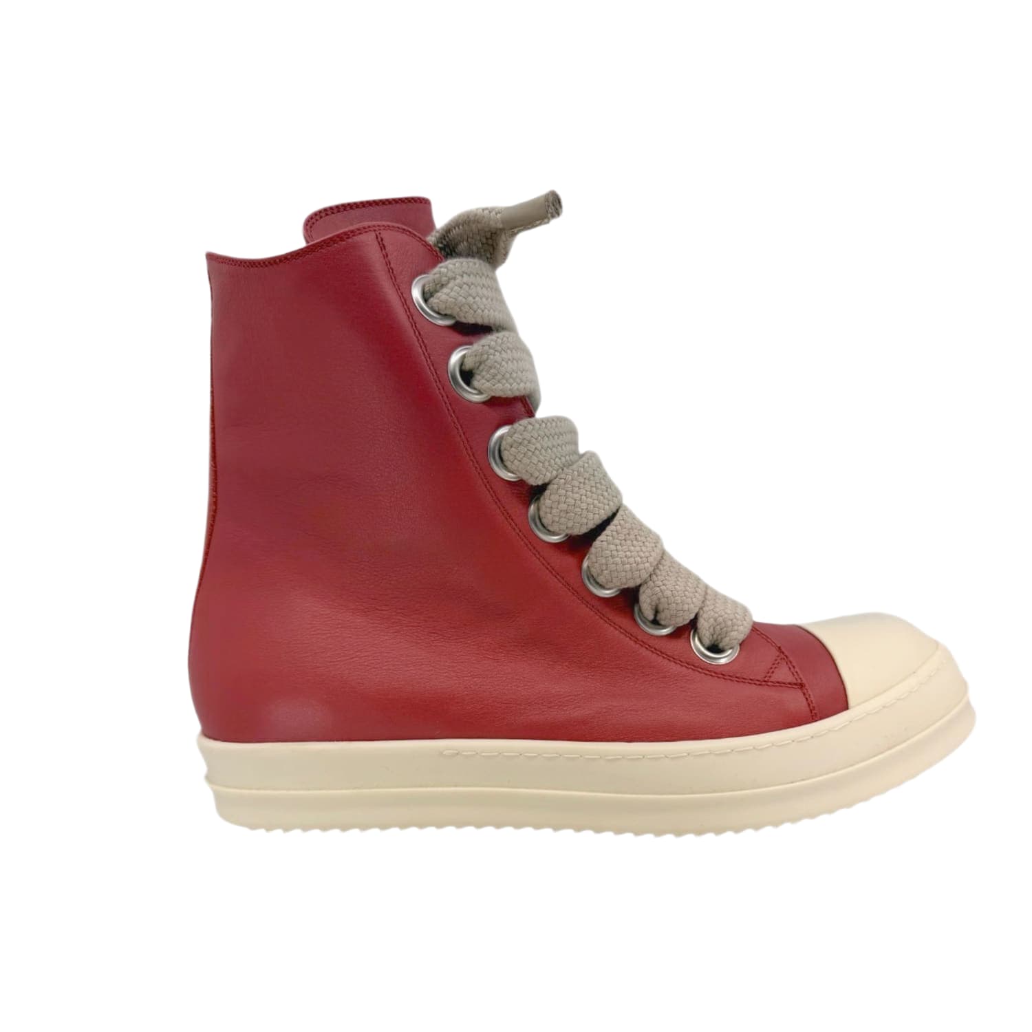 Rick Owens Mainline Ramone Jumbo Laced High Carnelian Red