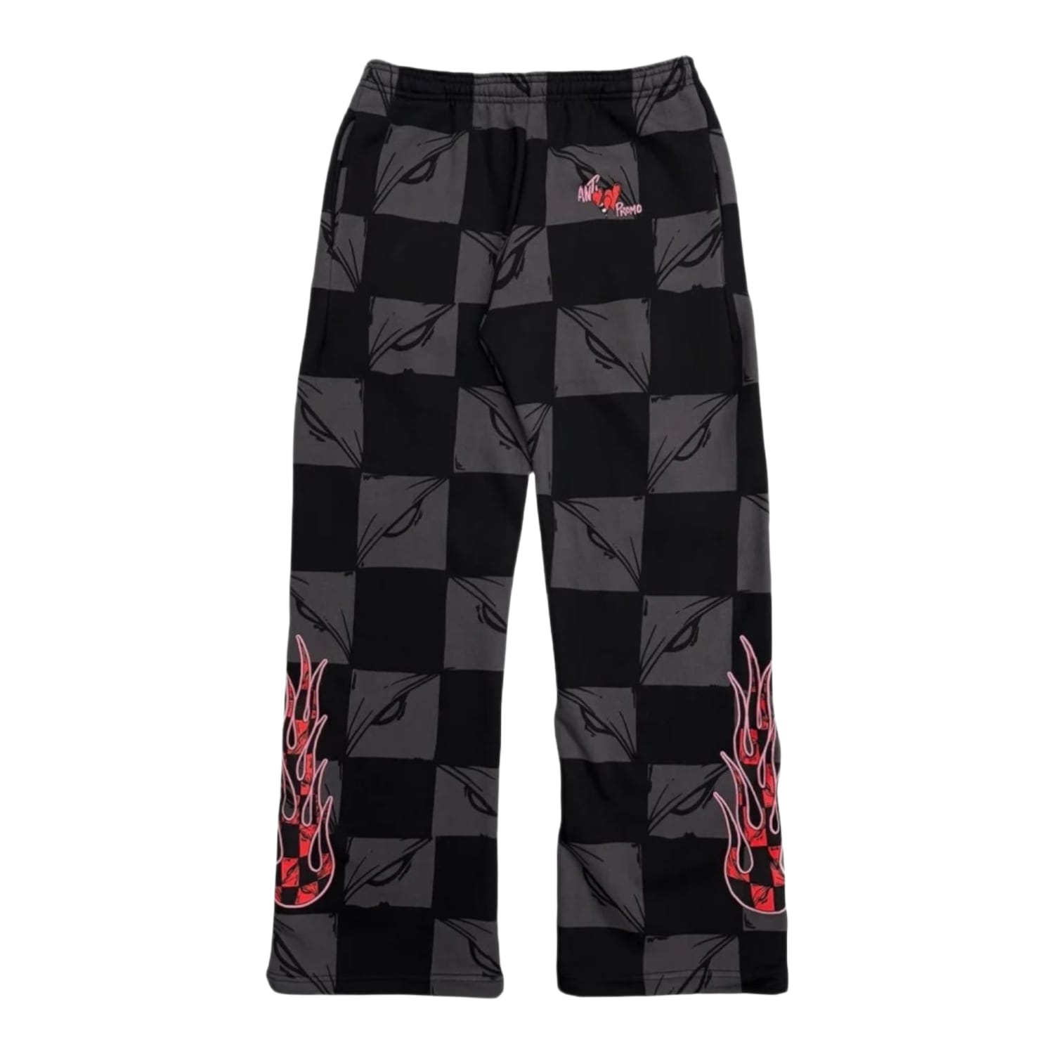 Matty Boy Anti Promo 99 Eyes ATL Flame Sweatpants Black Multi