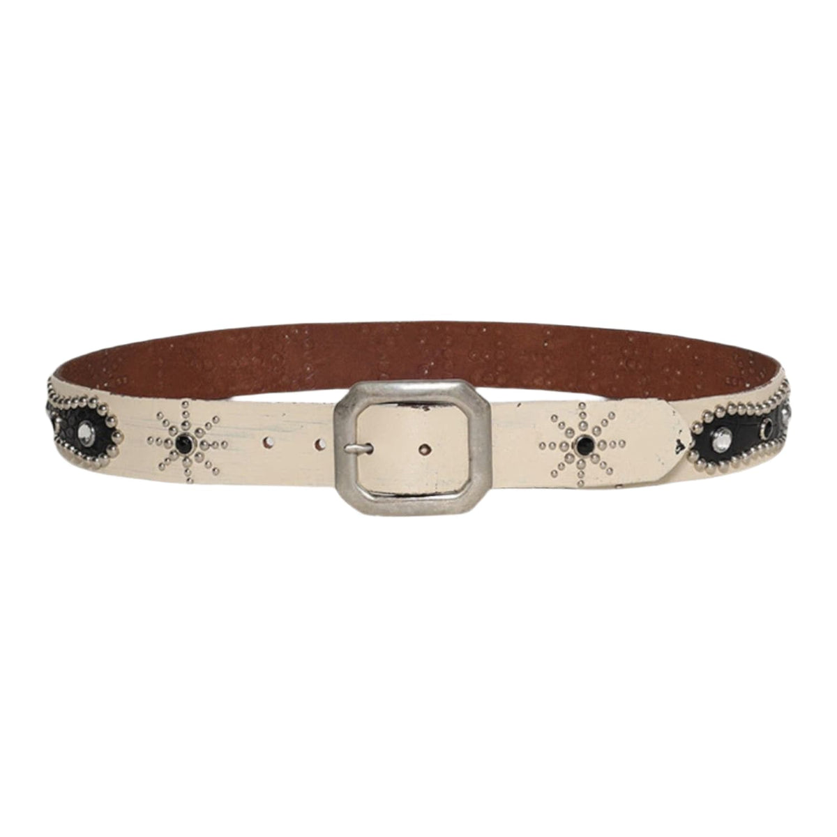 Gallery Dept Painted Studded Belt Black