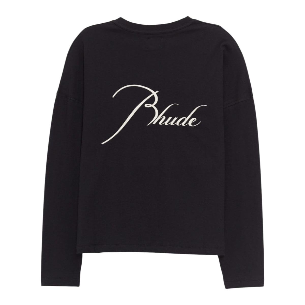 Rhude Classique Reverse L/S Tee Black