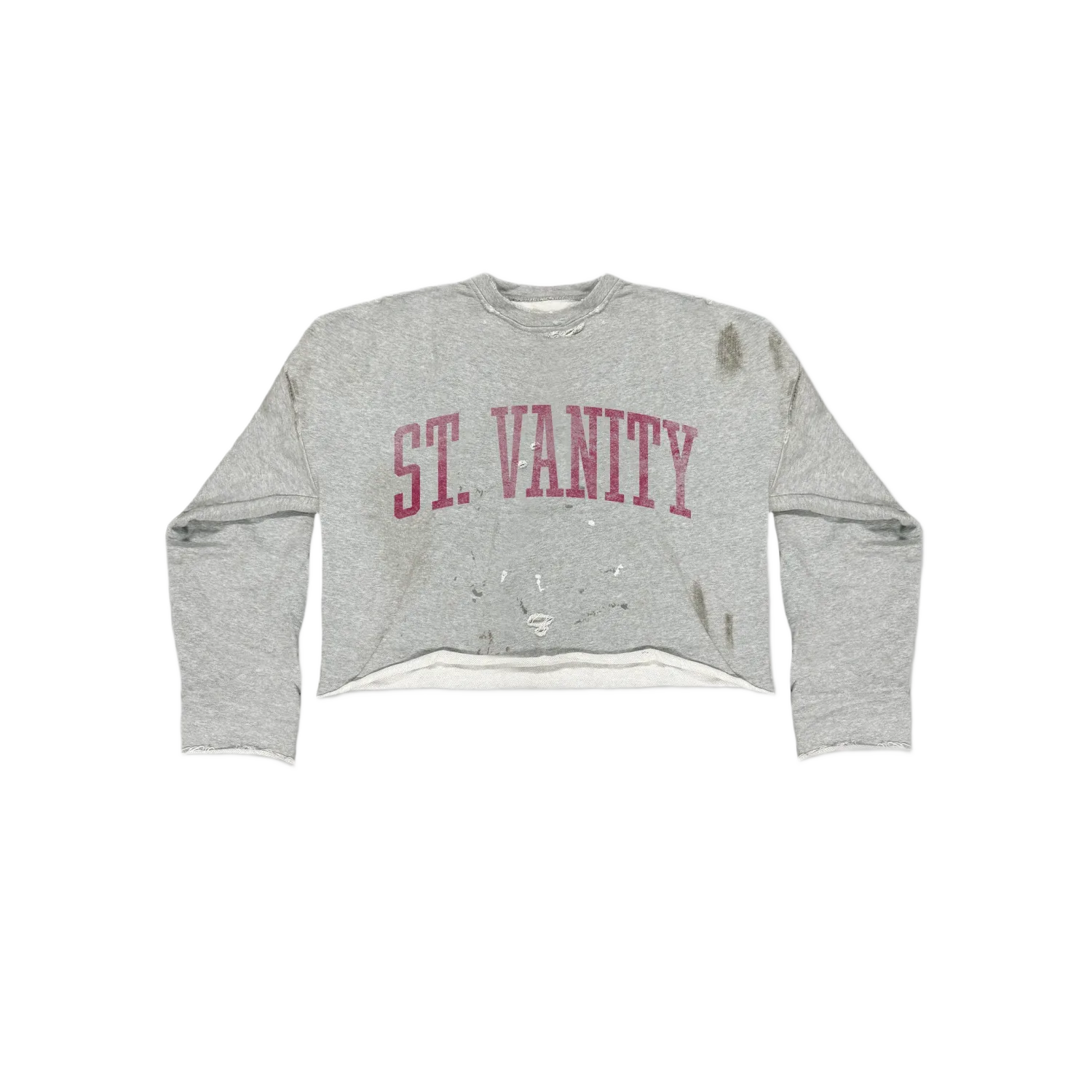Saint Vanity Sun Devils Crewneck Grey