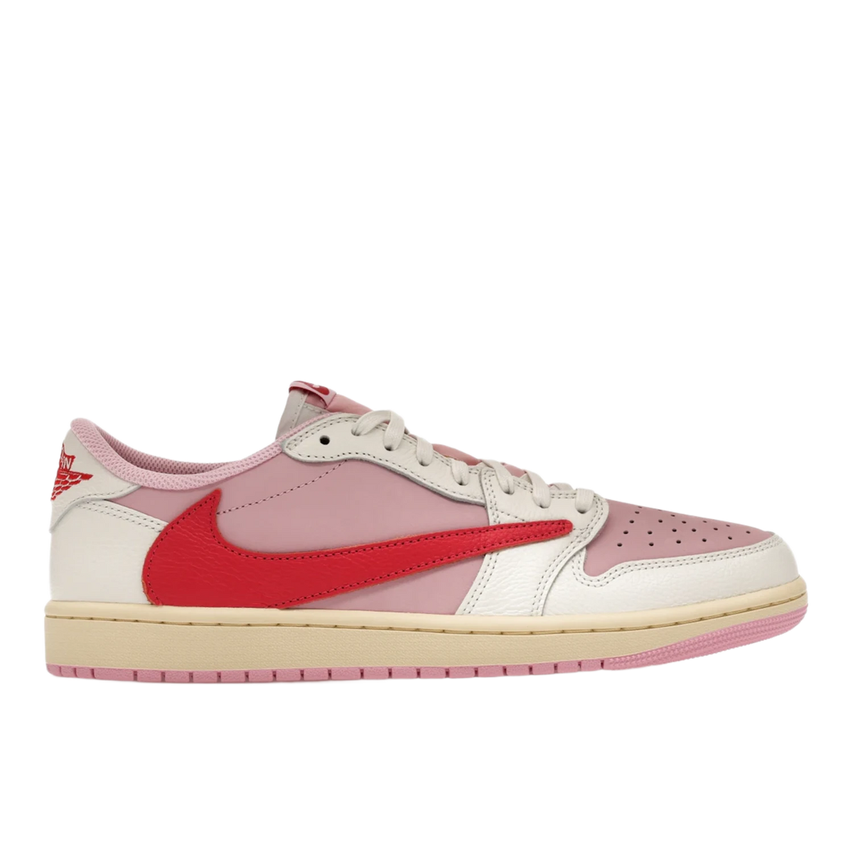 Jordan 1 Retro Low OG SP Travis Scott Sail Tropical Pink