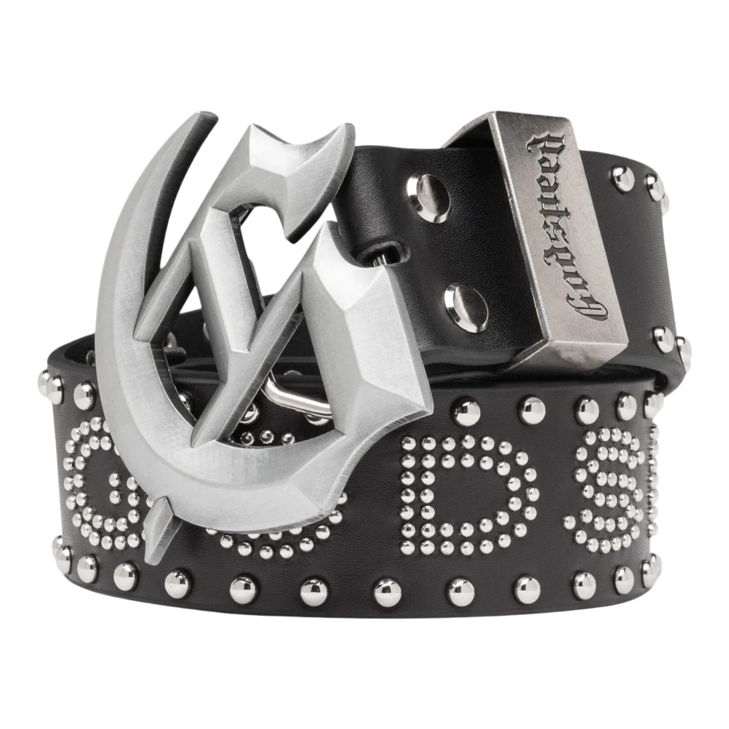 Godspeed Forged GS Studded Belt Black