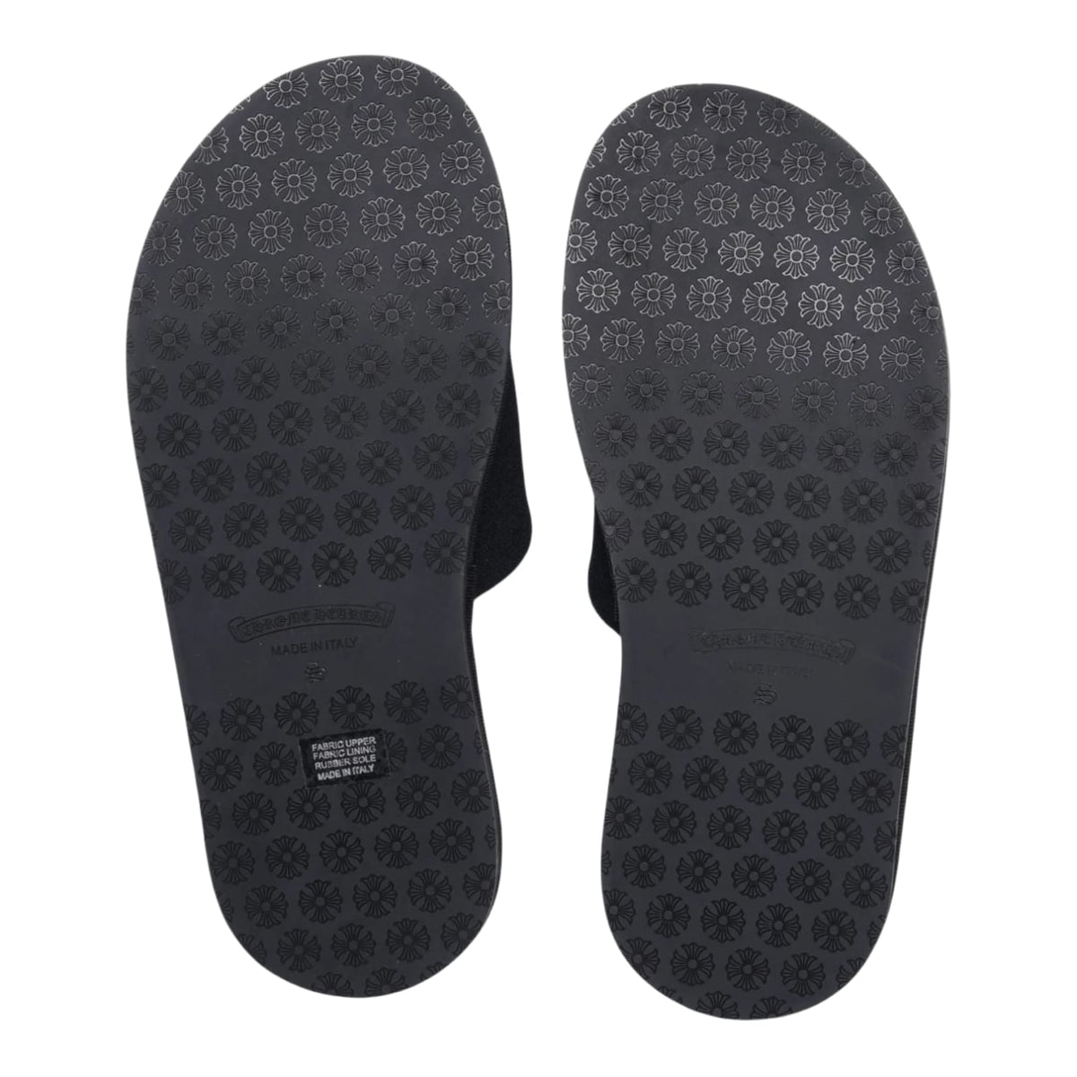 Chrome Hearts NYC Exclusive Hotel Slippers Black