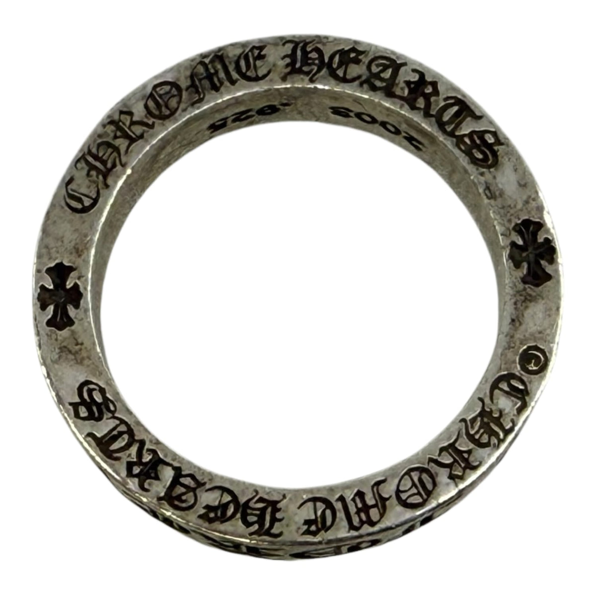 Chrome Hearts Silver Forever Ring - US Size 9.5
