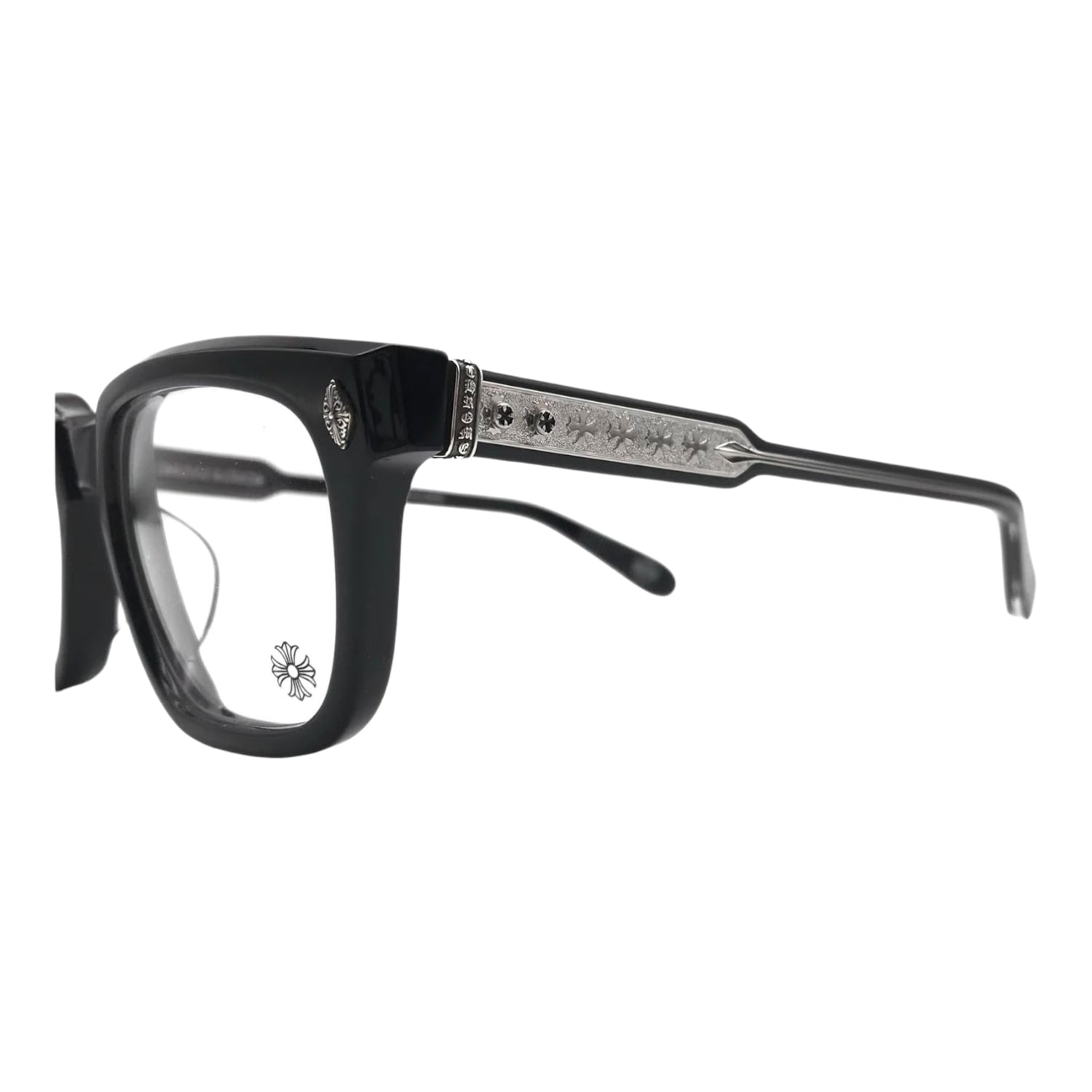 Chrome Hearts Ambidixtrous Black/Silver Glasses