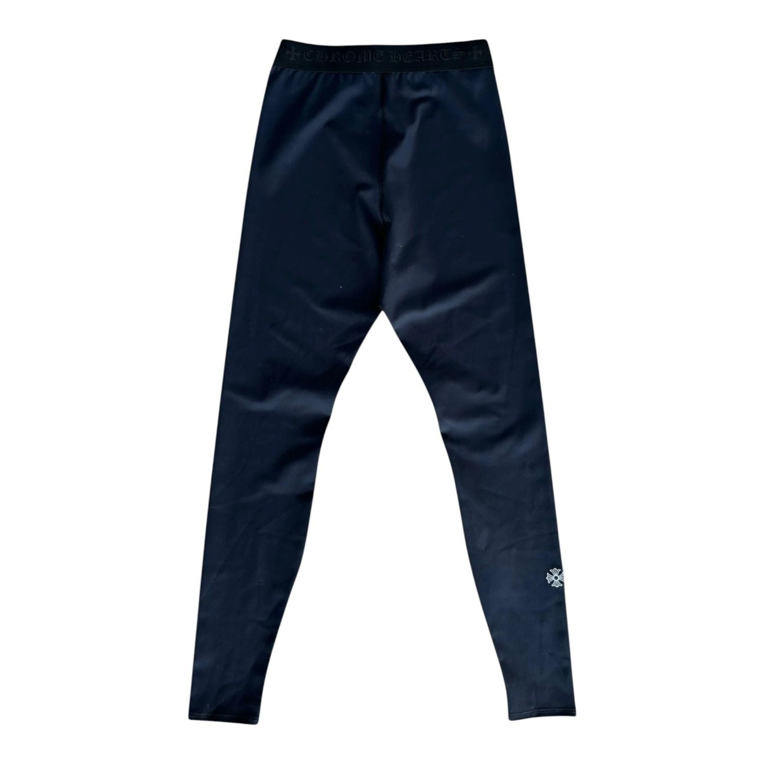 Chrome Hearts Yoga Leggings Navy Blue