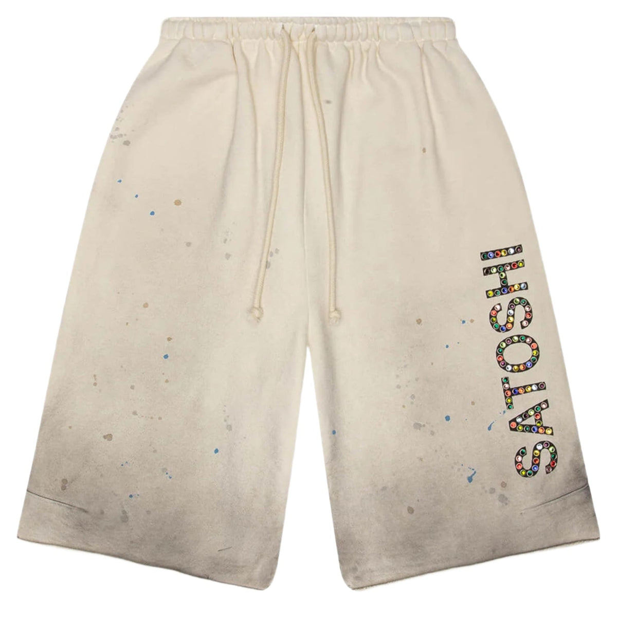 Satoshi Nakamoto Drifter Sweatshorts White